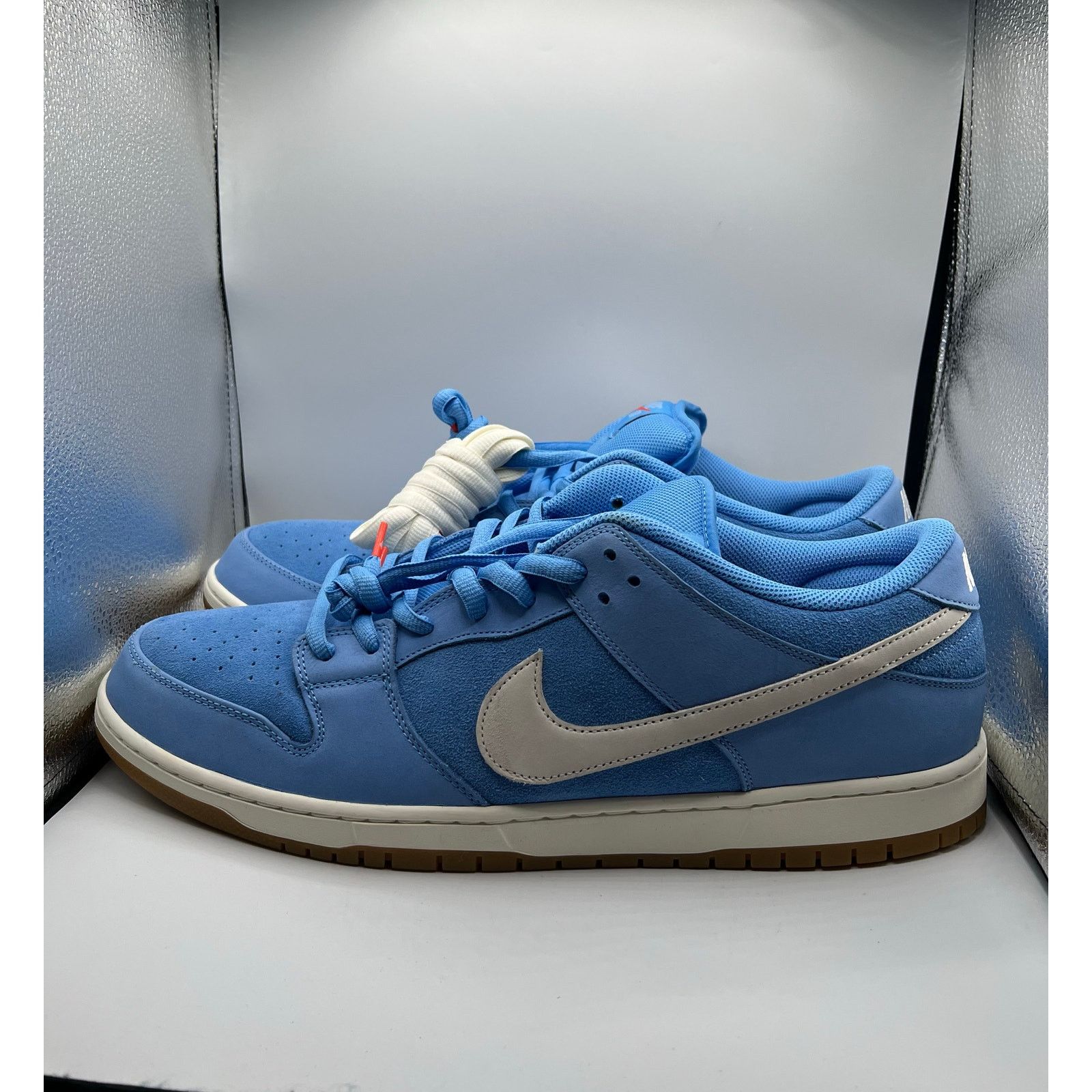 Nike Nike Dunk Low Pro SB “University Blue Gum” size 19 men’s Size US 15 / EU 48 - 1 Thumbnail