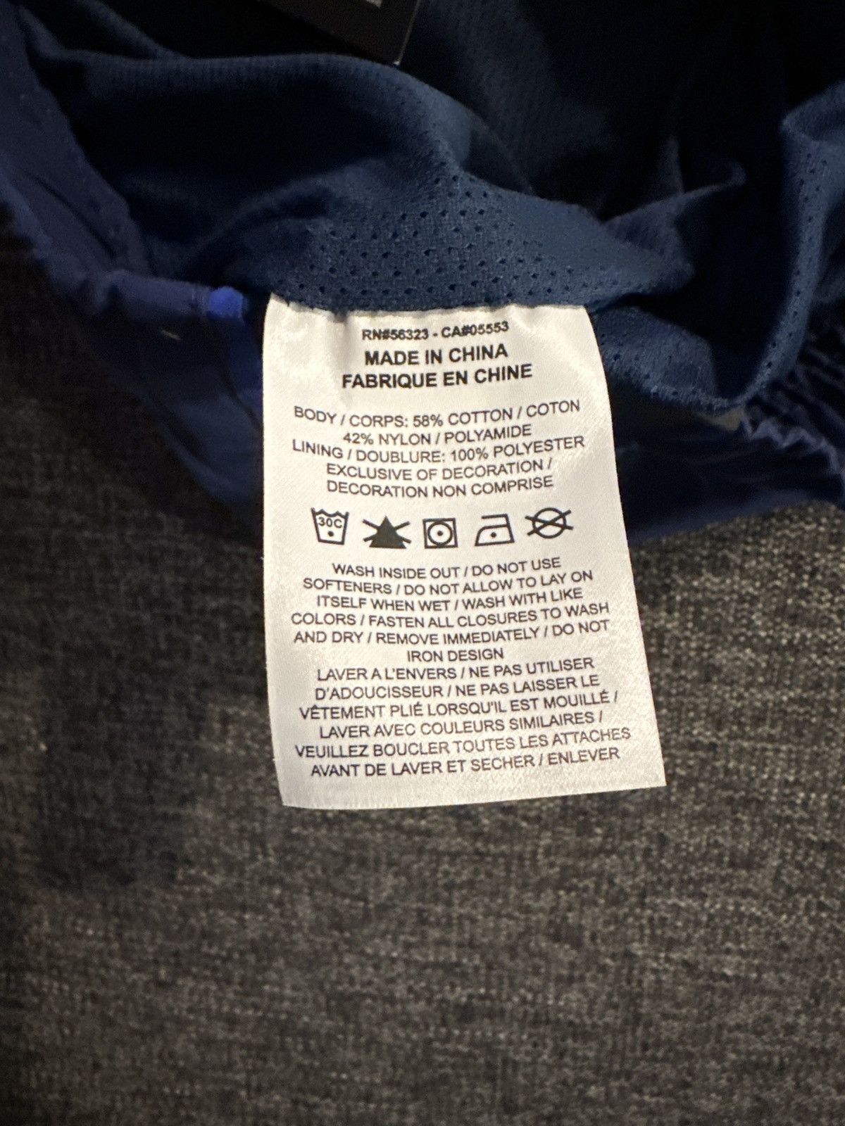 Fragment Design × Jordan Brand Air Jordan x Fragment Woven Pant 'Navy/Sport Royal/White' Size US 30 / EU 46 - 10 Thumbnail