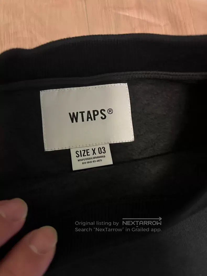 Wtaps Wtaps Lightning Embroidery Hoodie, Black Size US L / EU 52-54 / 3 - 3 Thumbnail