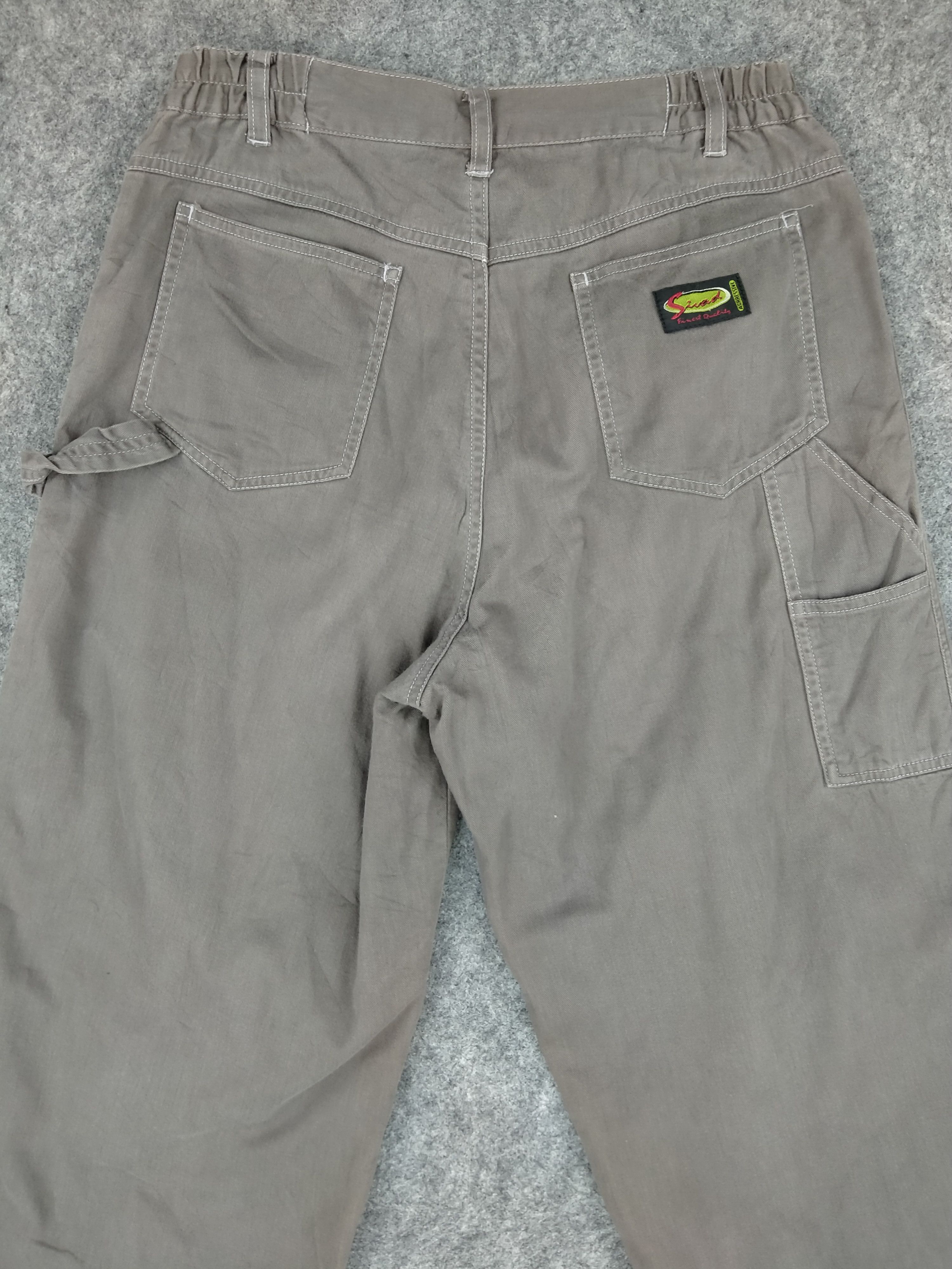Japanese Brand Sivad Japanese Brand Elastic Cargo Multi Pocket Pants -CP137 Size US 26 / EU 42 - 4 Thumbnail