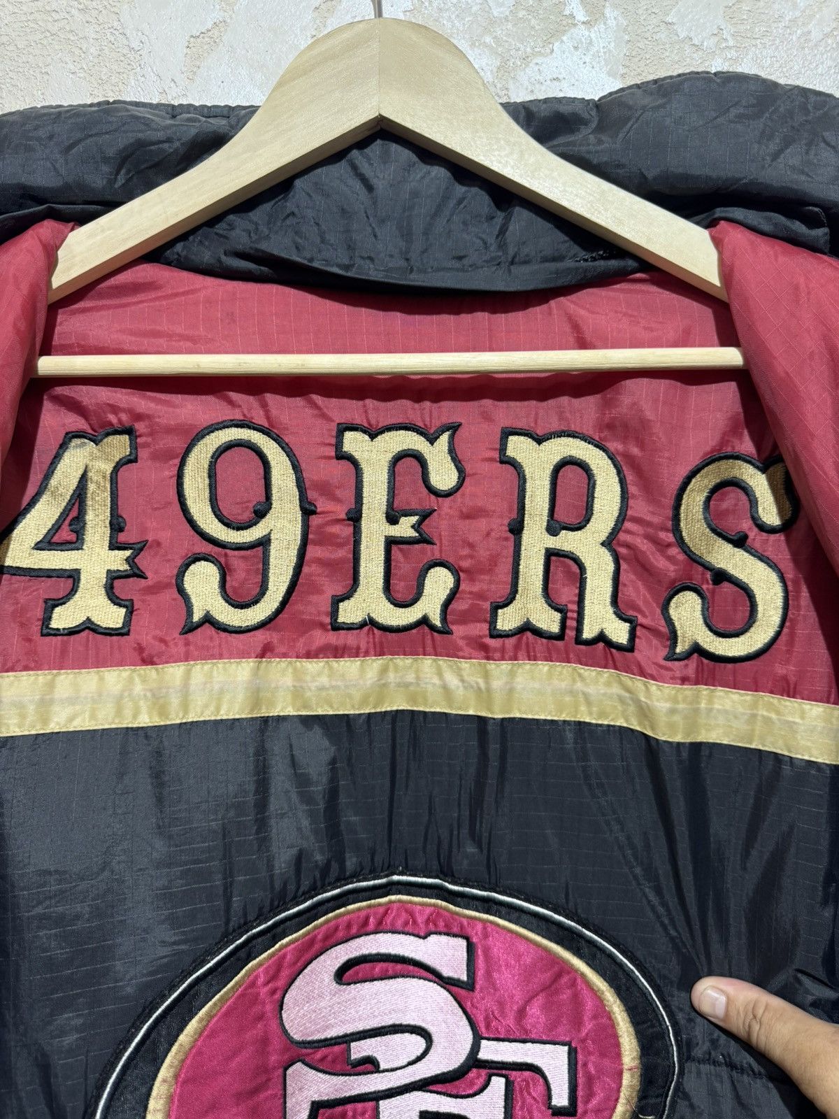 Other Vintage NFL San Francisco 49ers Pro Player Reversible Jacket Size US L / EU 52-54 / 3 - 25 Thumbnail