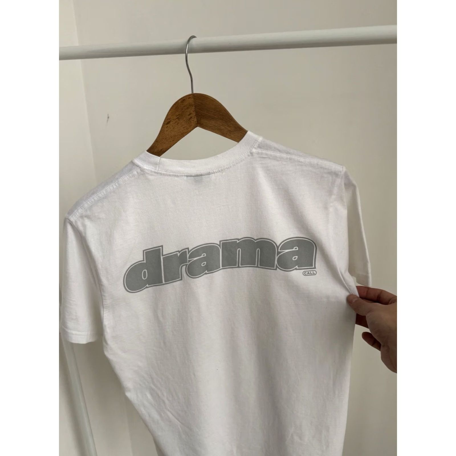Vintage Drama Call T-Shirt Men’s Size S Short Sleeve White Logo 90s Vintage Streetwear Design Graphic Casual Cotton Logo Mens Size US S / EU 44-46 / 1 - 3 Thumbnail