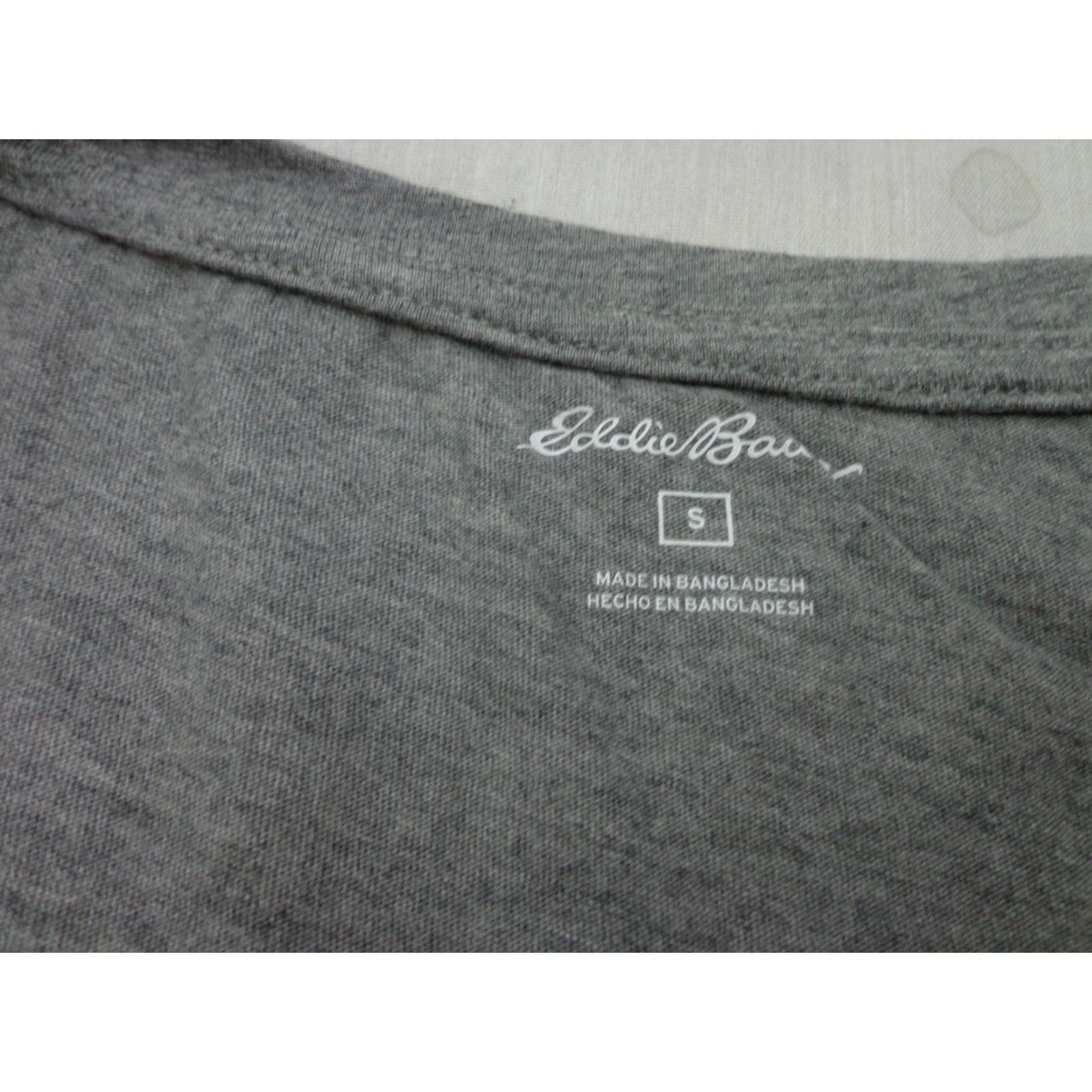 Eddie Bauer Eddie Bauer Womens Scoop Neck T-Shirt Heather Steel Gray SMALL MSRP-5 Size S / US 4 / IT 40 - 3 Thumbnail