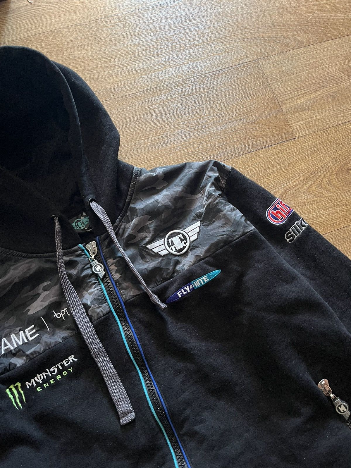 Vintage LAST PRICE DROP‼️Monster Energy Racing Zip Hoodie TTC Logo Size US M / EU 48-50 / 2 - 6 Thumbnail