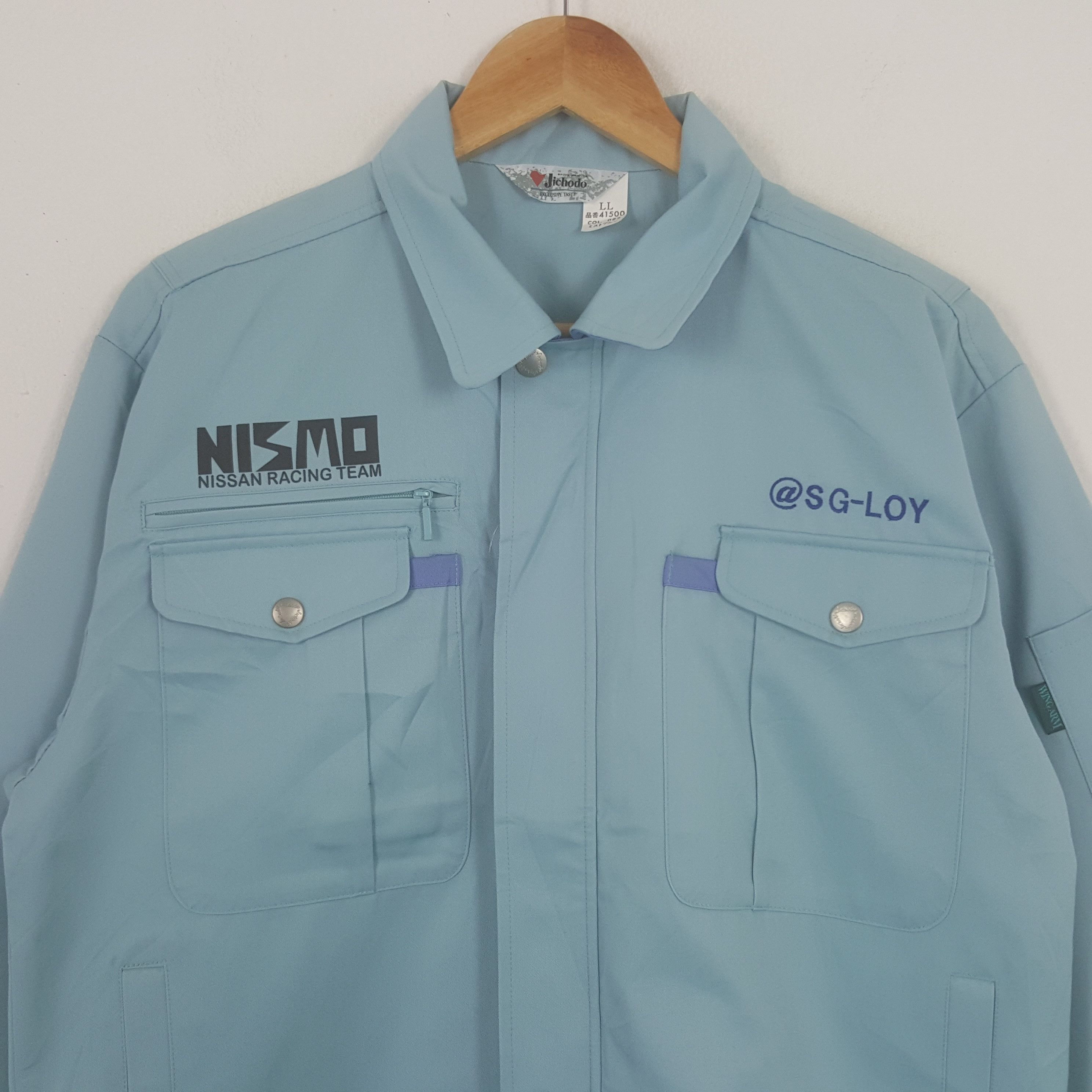 Japanese Brand × Vintage Vintage Nismo Nissan Japanese Racing Team Custom Art Jacket Size US M / EU 48-50 / 2 - 4 Thumbnail