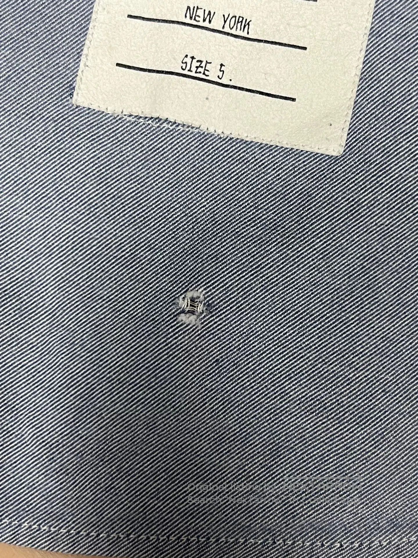 Thom Browne thom browne denim long sleeve shirt. Size US L / EU 52-54 / 3 - 7 Thumbnail