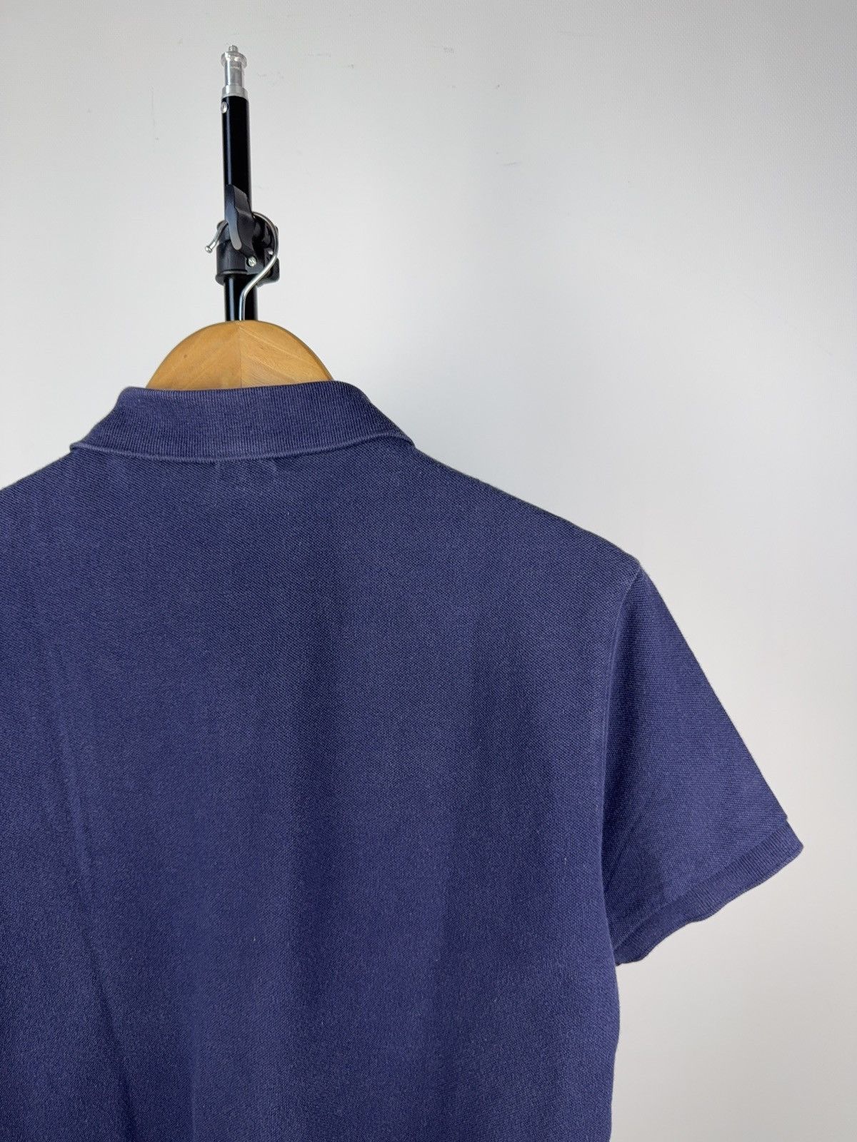 Polo Ralph Lauren Vintage 90s Polo Ralph Lauren Navy Slim Fit Polo Shirt M Size US M / EU 48-50 / 2 - 7 Thumbnail