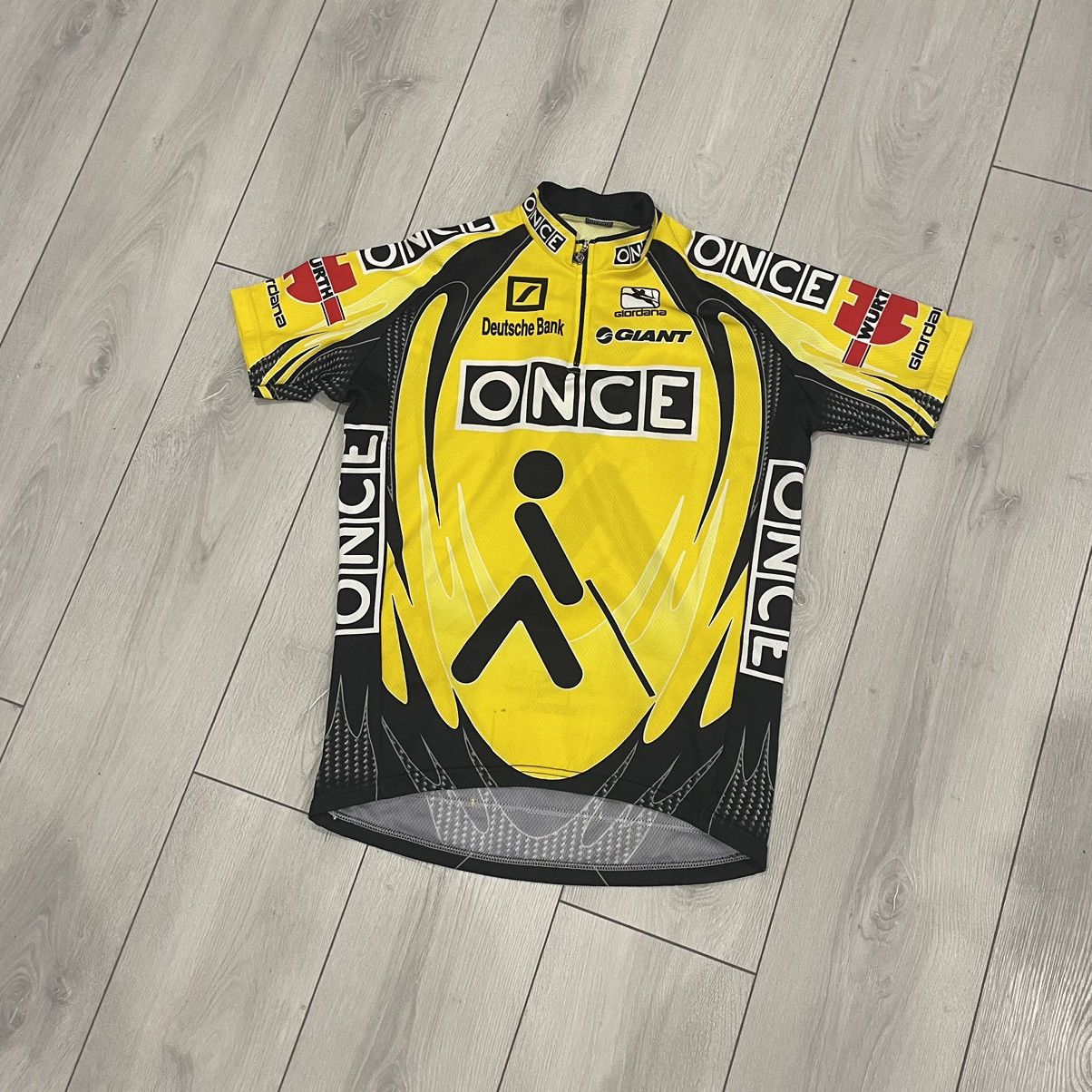 Other ONCE GIANT GIORDANA velo cycle cycling jersey tee shirt Size US S / EU 44-46 / 1 - 1 Thumbnail