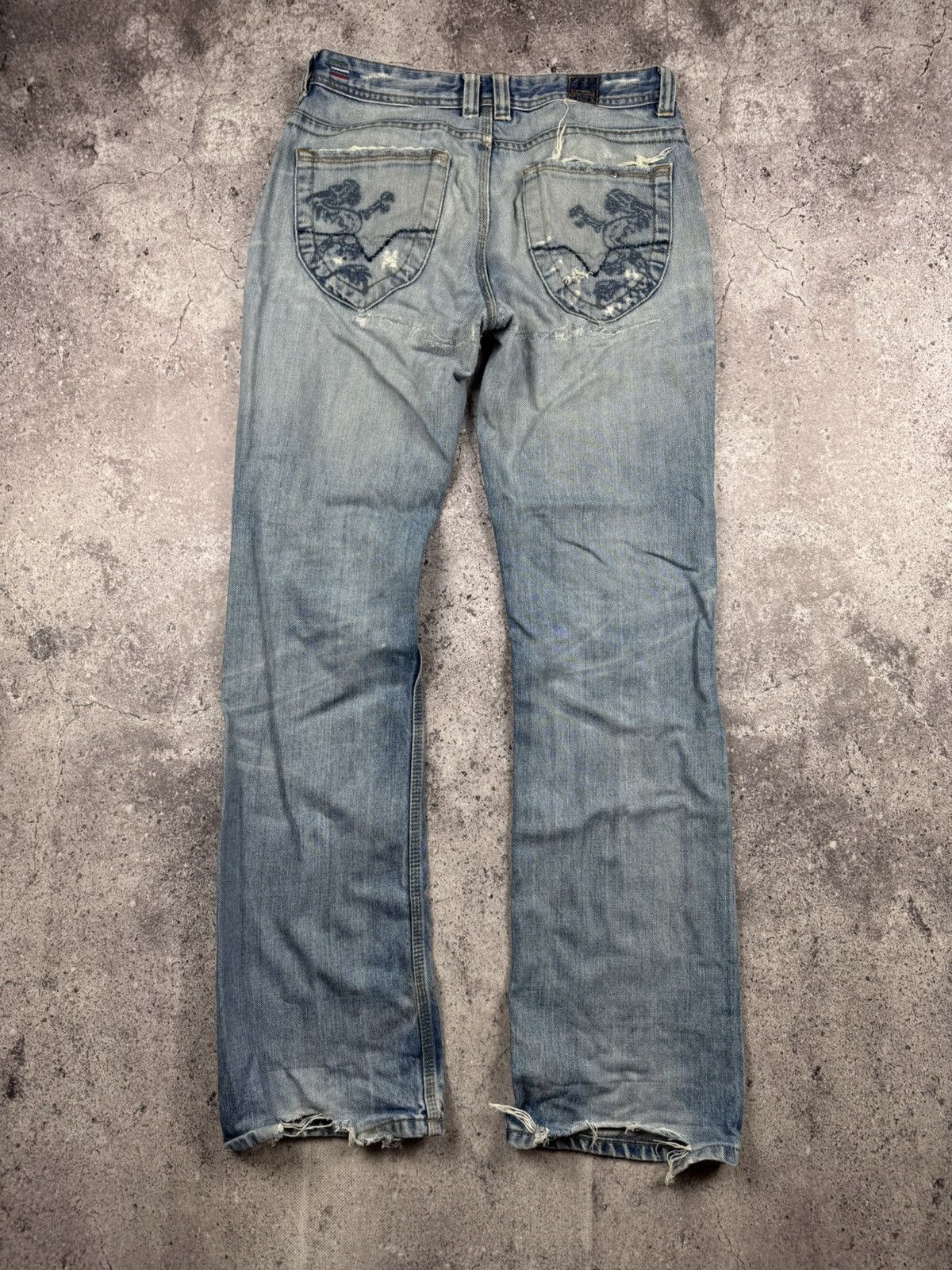 Hysteric Glamour × If Six Was Nine × Le Grande Bleu (L.G.B.) CRAZY FLARED DIESEL JEANS If Six Was Nine japanese style Size US 31 - 4 Thumbnail