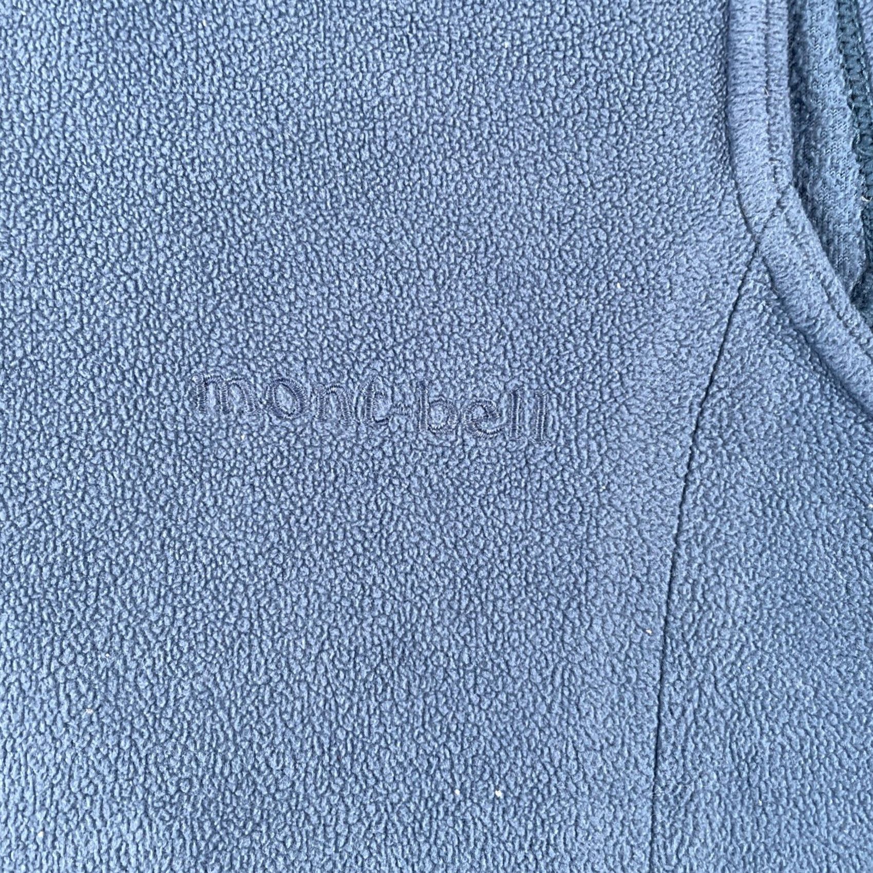 Montbell VINTAGE Mont Bell Fleece Zip-Up Vest Women’s S Blue Made In Japan Aruc Size S / US 4 / IT 40 - 3 Thumbnail