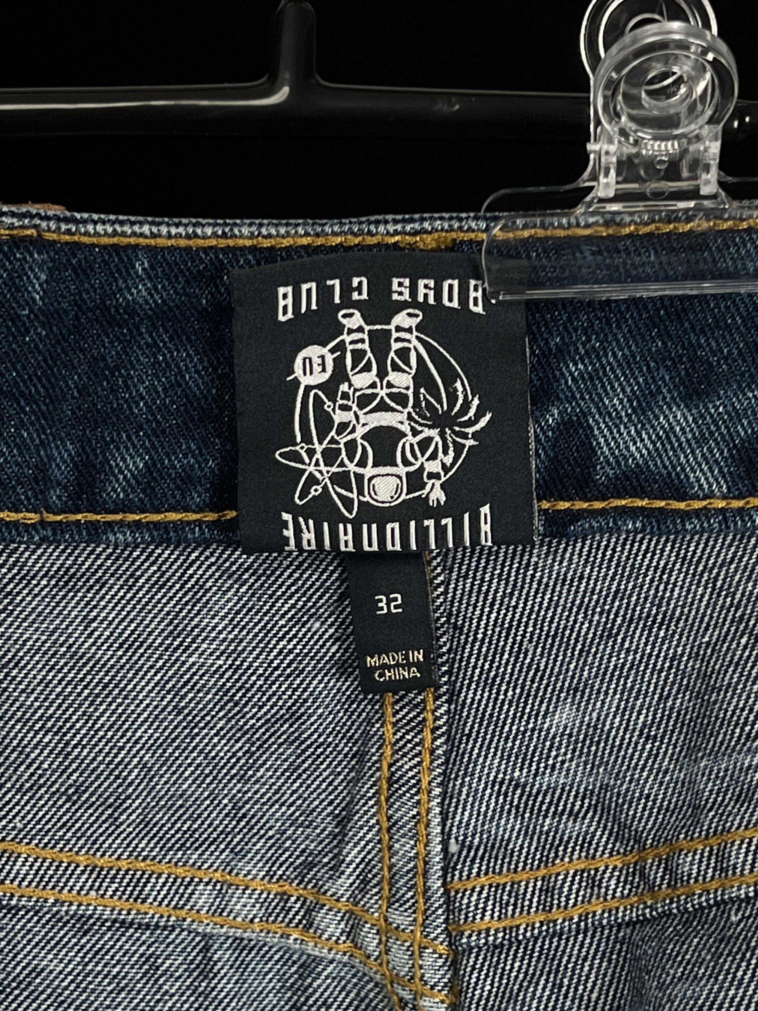 Billionaire Boys Club Brand New Diamond & Dollar Embroidered Denim Pants Size US 32 / EU 48 - 9 Thumbnail