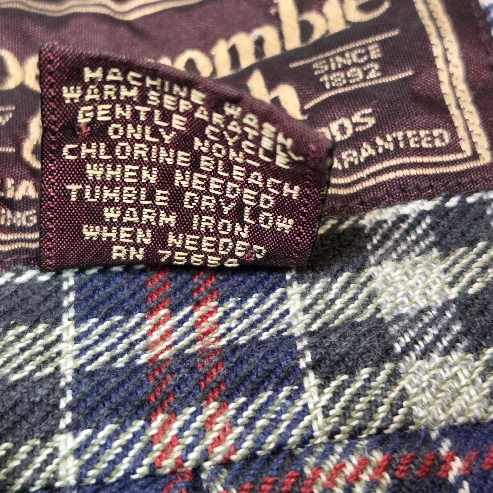 Abercrombie & Fitch 90s Abercrombie Flannel Shirt XL Vintage Size US XL / EU 56 / 4 - 4 Thumbnail