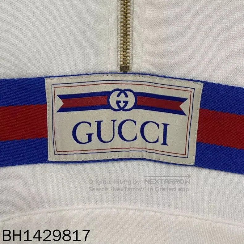 Gucci Gucci Red Blue Stripe Zip Hoodie. Size US XS / EU 42 / 0 - 6 Thumbnail