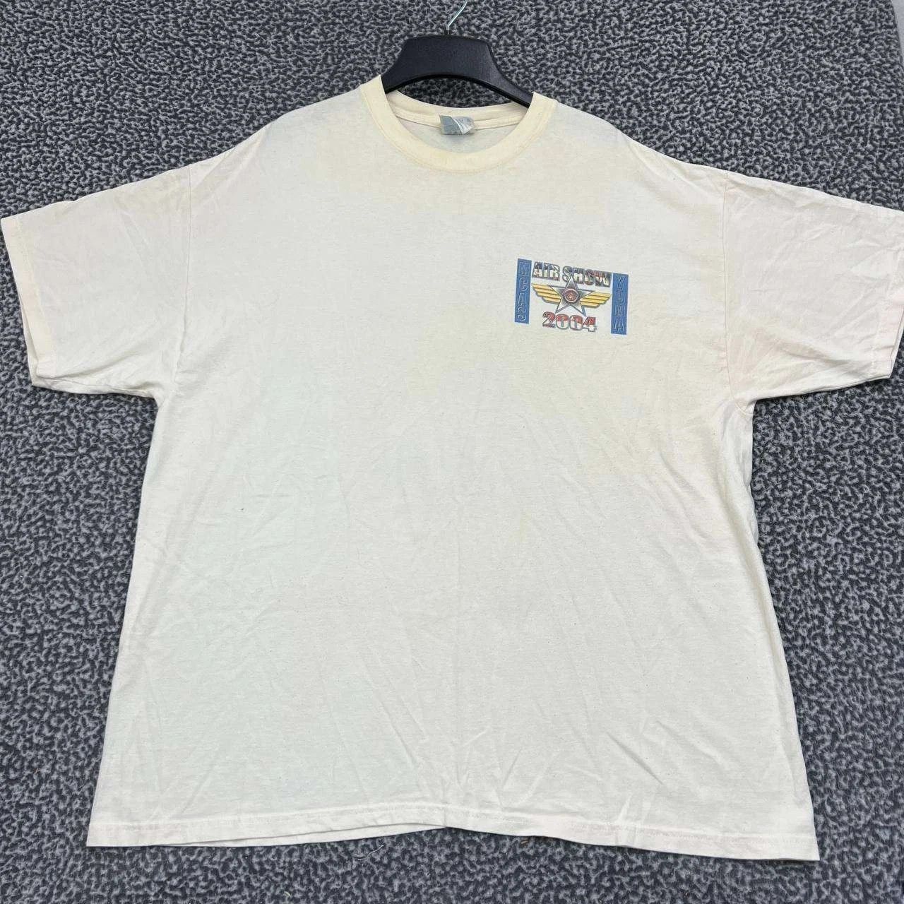 Hanes Vintage 2004 Yuma Air Show Shirt Men Crew Neck Cotton 2XL Size US XXL / EU 58 / 5 - 2 Thumbnail