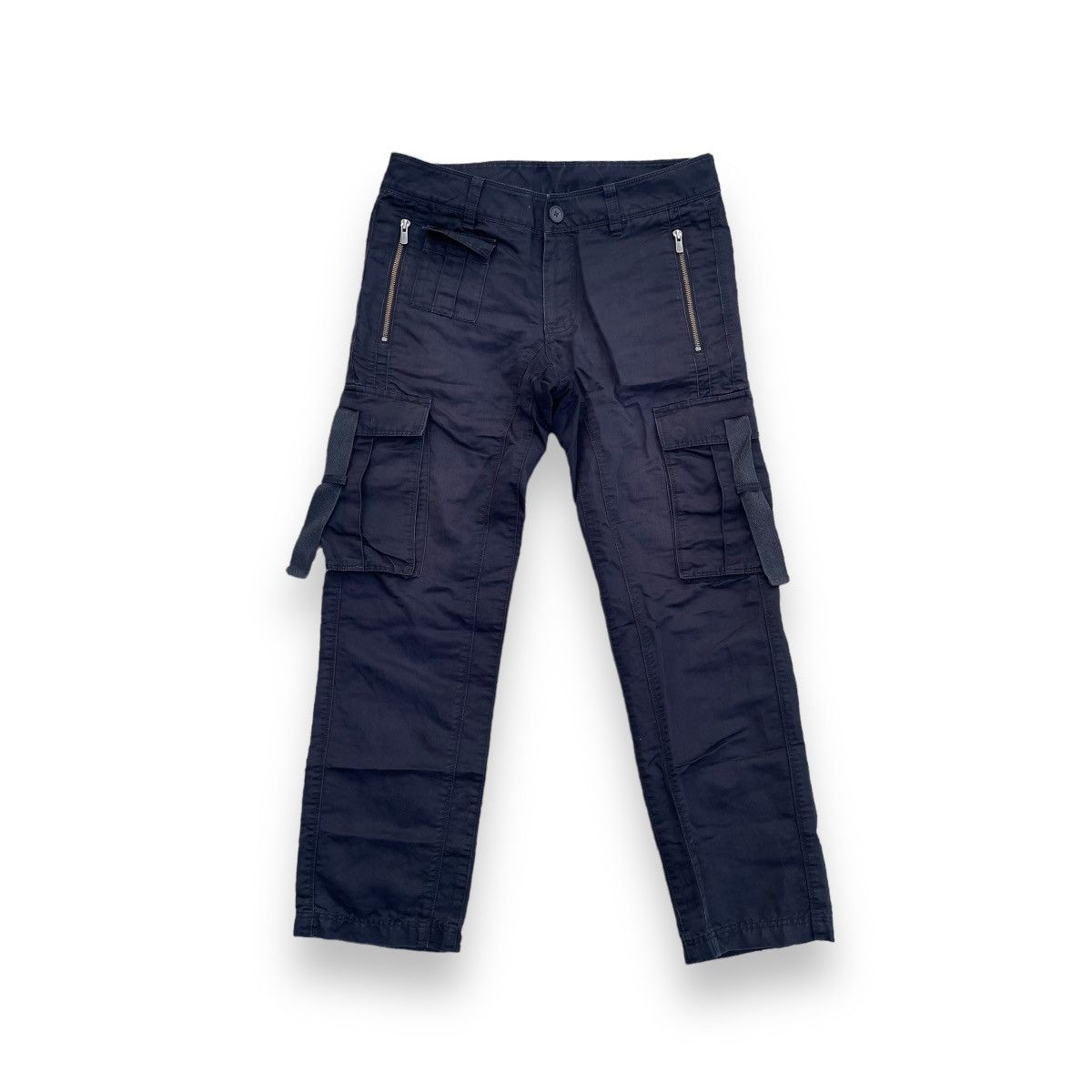 Black Barrett NEIL BARRET BY BLACK BARETT 7 POCKETS UTILITY CARGO PANTS Size US 31 - 1 Thumbnail