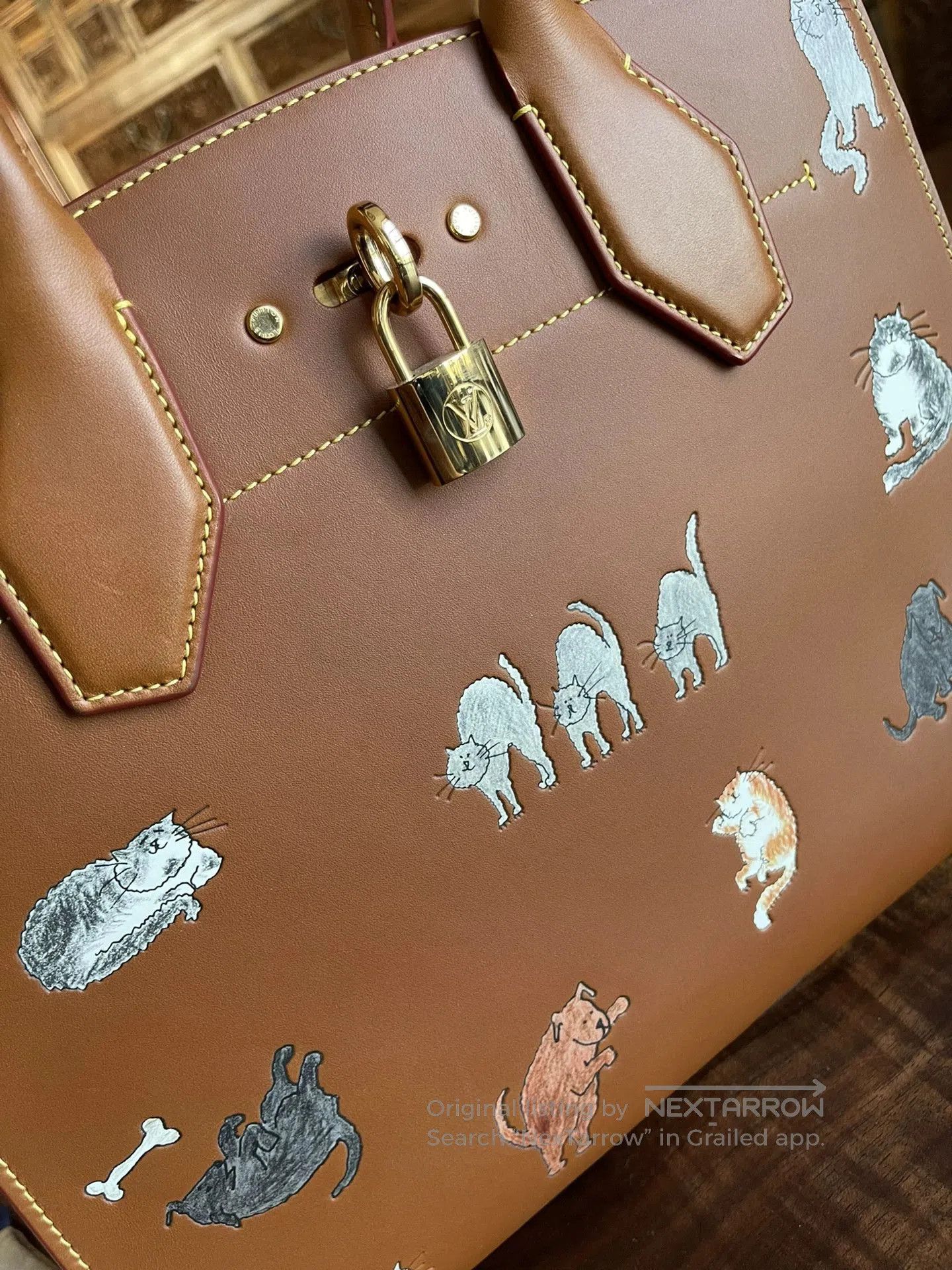 Louis Vuitton LV Cat Dog Limited Handbag. Size ONE SIZE - 3 Thumbnail