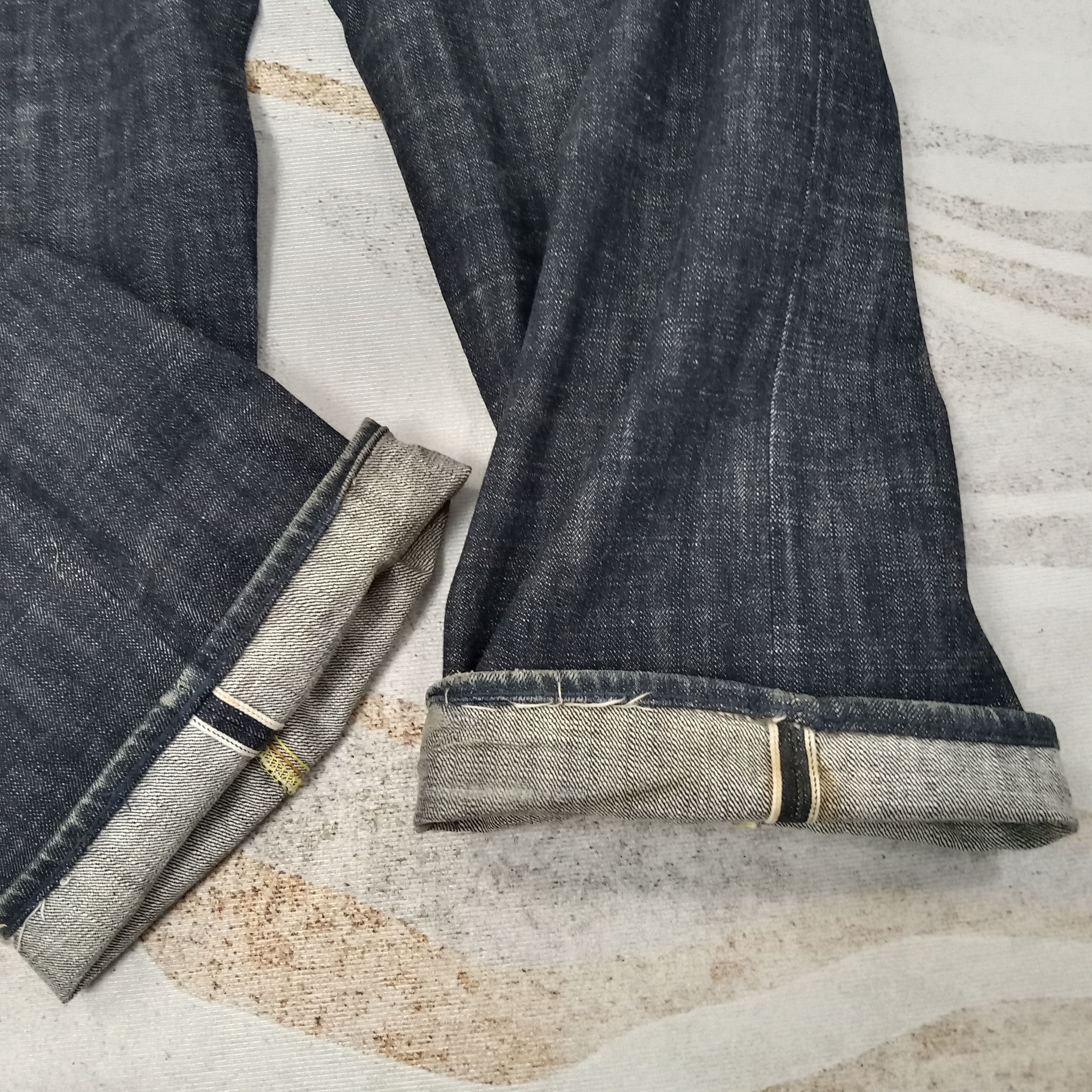 Evisu Evisu Paris Selvedge Japanese Daicock Denim Jeans C258N30 Size US 37 - 4 Thumbnail