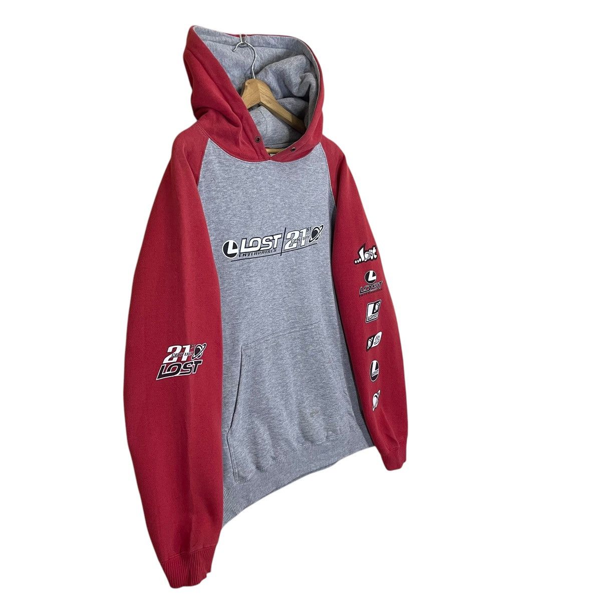 Lost Enterprises Vintage 90s Lost Skaterboards Pullover Hoodie Size US M / EU 48-50 / 2 - 2 Thumbnail