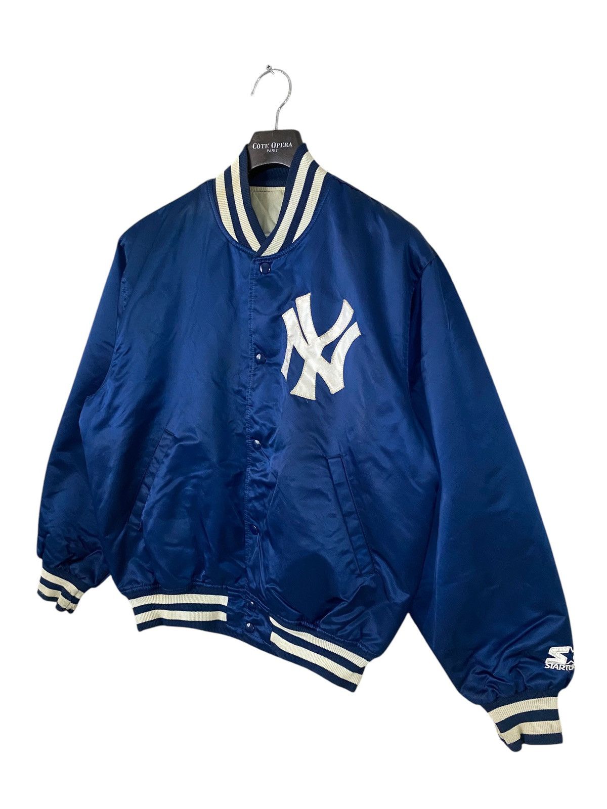 Starter Vintage 80s Diamond collection starter varsity satin jacket Size US M / EU 48-50 / 2 - 2 Thumbnail