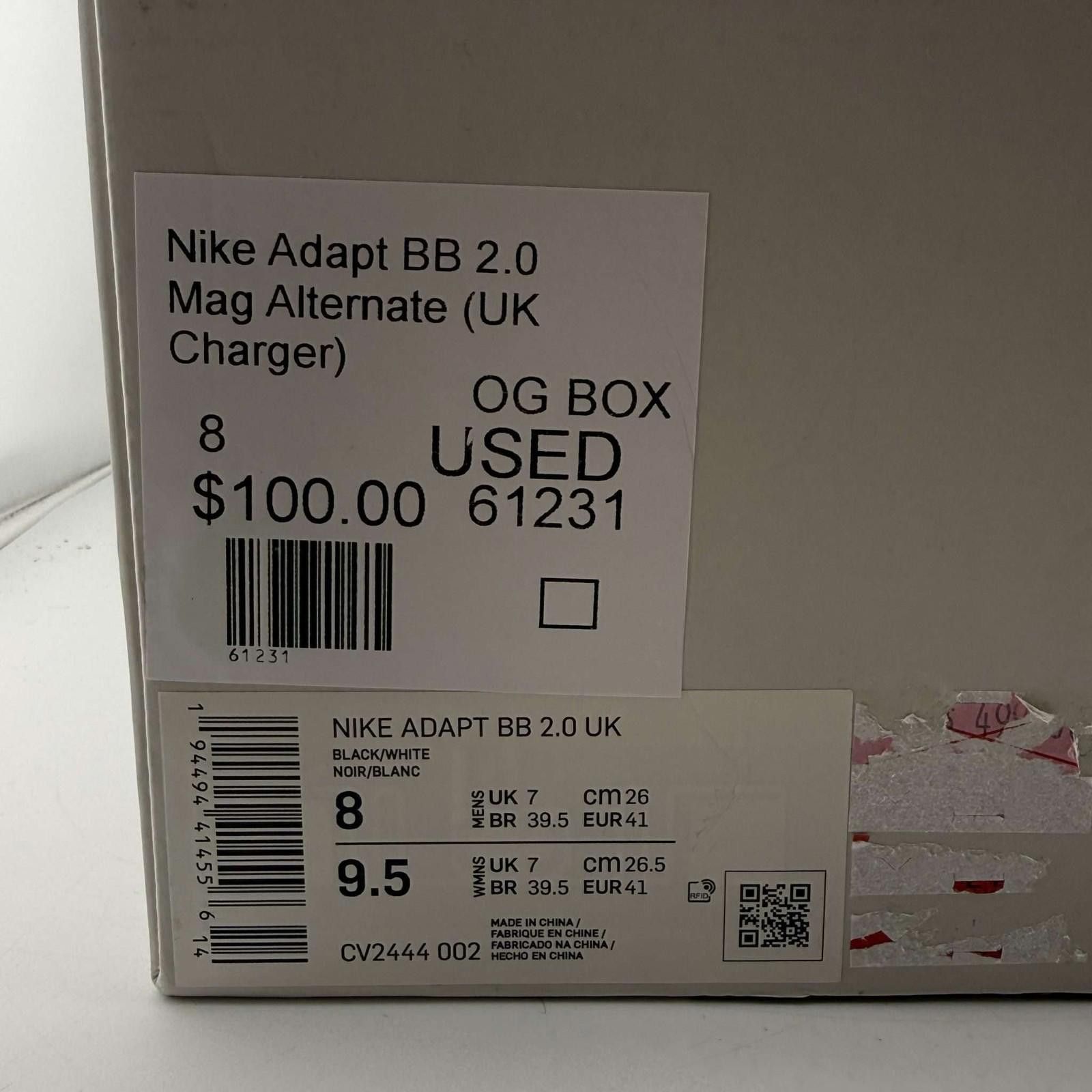 Nike Nike Adapt BB 2.0 Mag Alternate UK Charger Size US 8 / EU 41 - 9 Thumbnail
