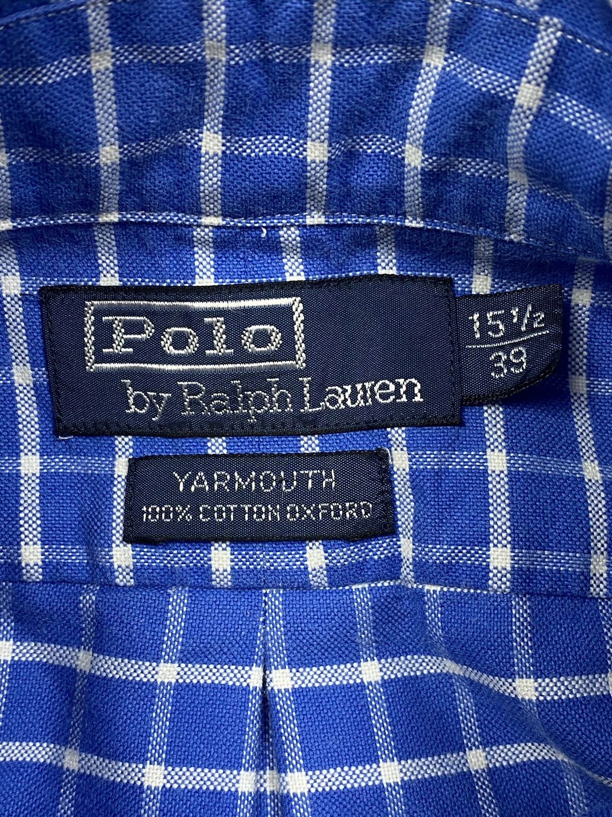 Polo Ralph Lauren Vintage 90s Polo Ralph Lauren Checkered Button Up Shirt Size US XL / EU 56 / 4 - 10 Thumbnail