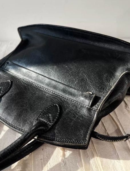 Masaki Matsushima Masaki Matsushima Curved-Base Leather Handbag Size ONE SIZE - 6 Thumbnail