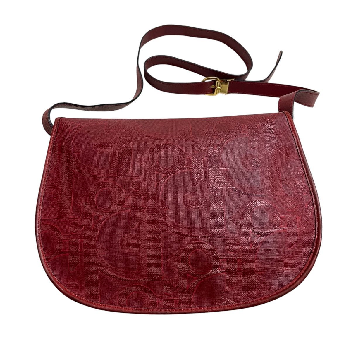 Christian Dior Monsieur × Dior × Vintage Authentic Vintage Christian Dior Monogram Leather Slingbag Size ONE SIZE - 2 Thumbnail