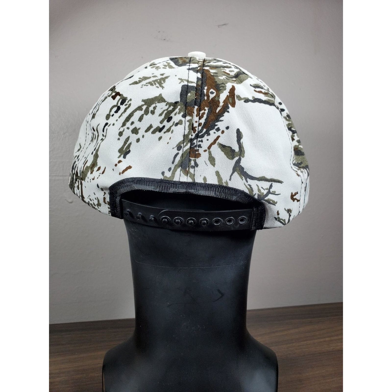 Vintage Ducks Unlimited VIP Illinois Hat Snapback Cap 2003 Snow Camo Size ONE SIZE - 8 Thumbnail