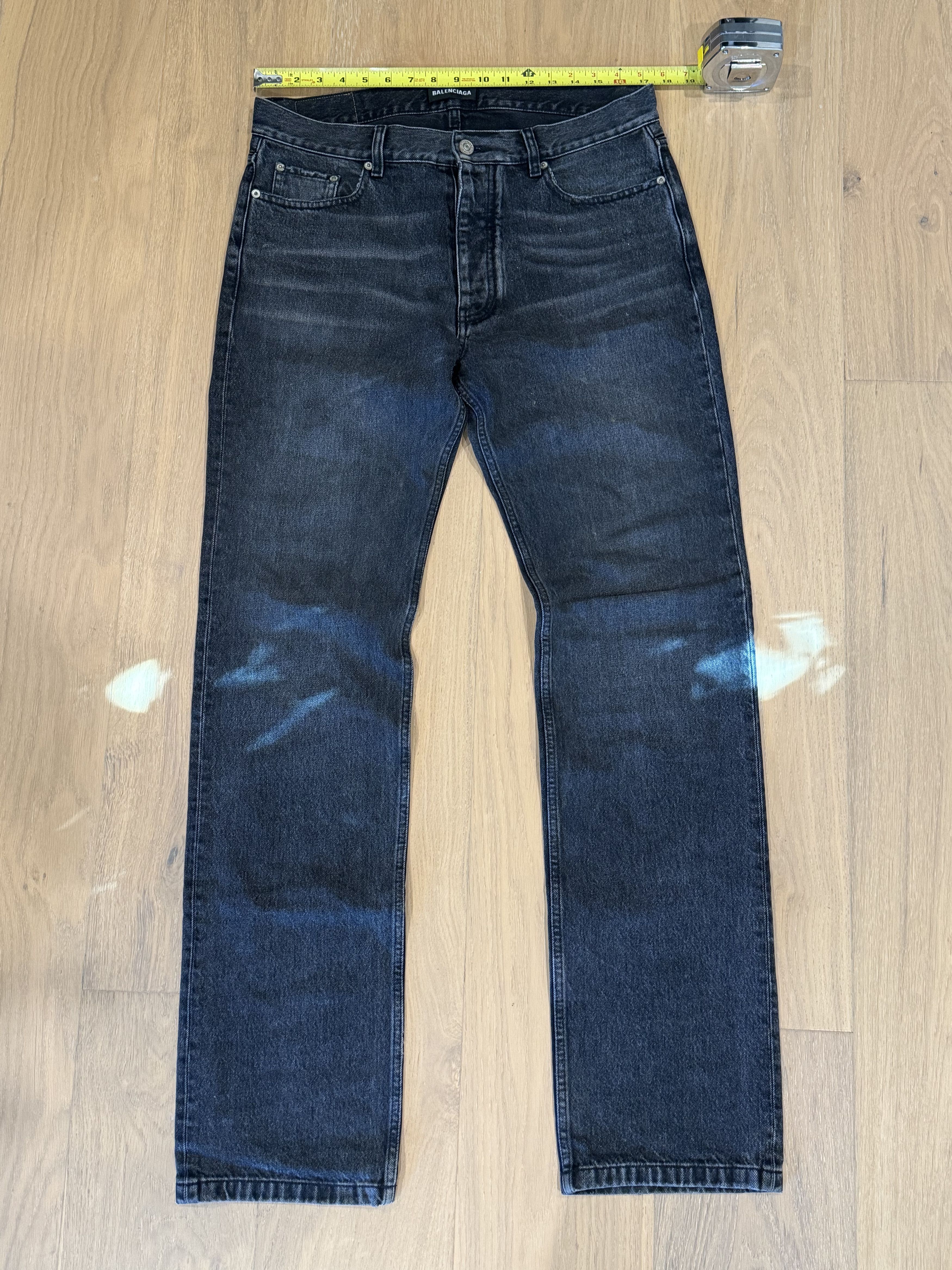 Balenciaga Straight Leg Denim Size US 32 / EU 48 - 2 Thumbnail