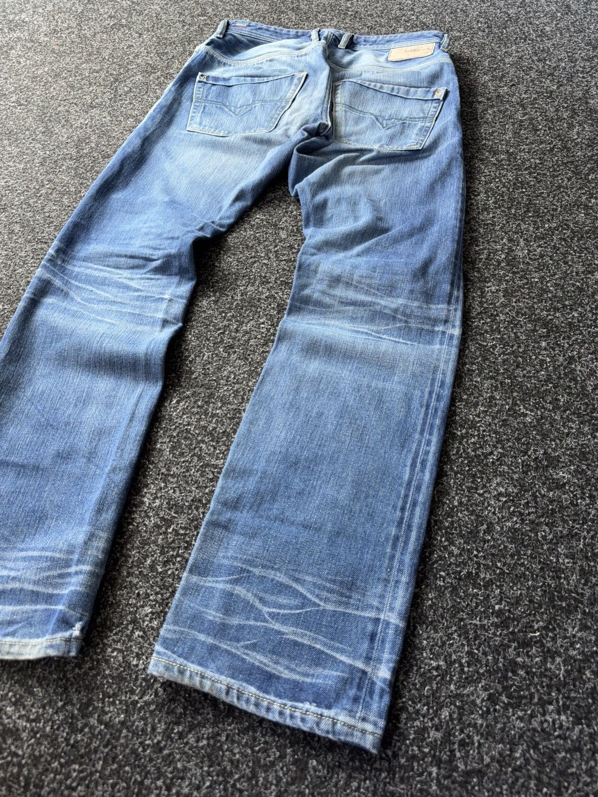 Diesel Vintage 00s Y2K Diesel Luxury Krooley Denim pants Jeans Size US 30 / EU 46 - 15 Thumbnail