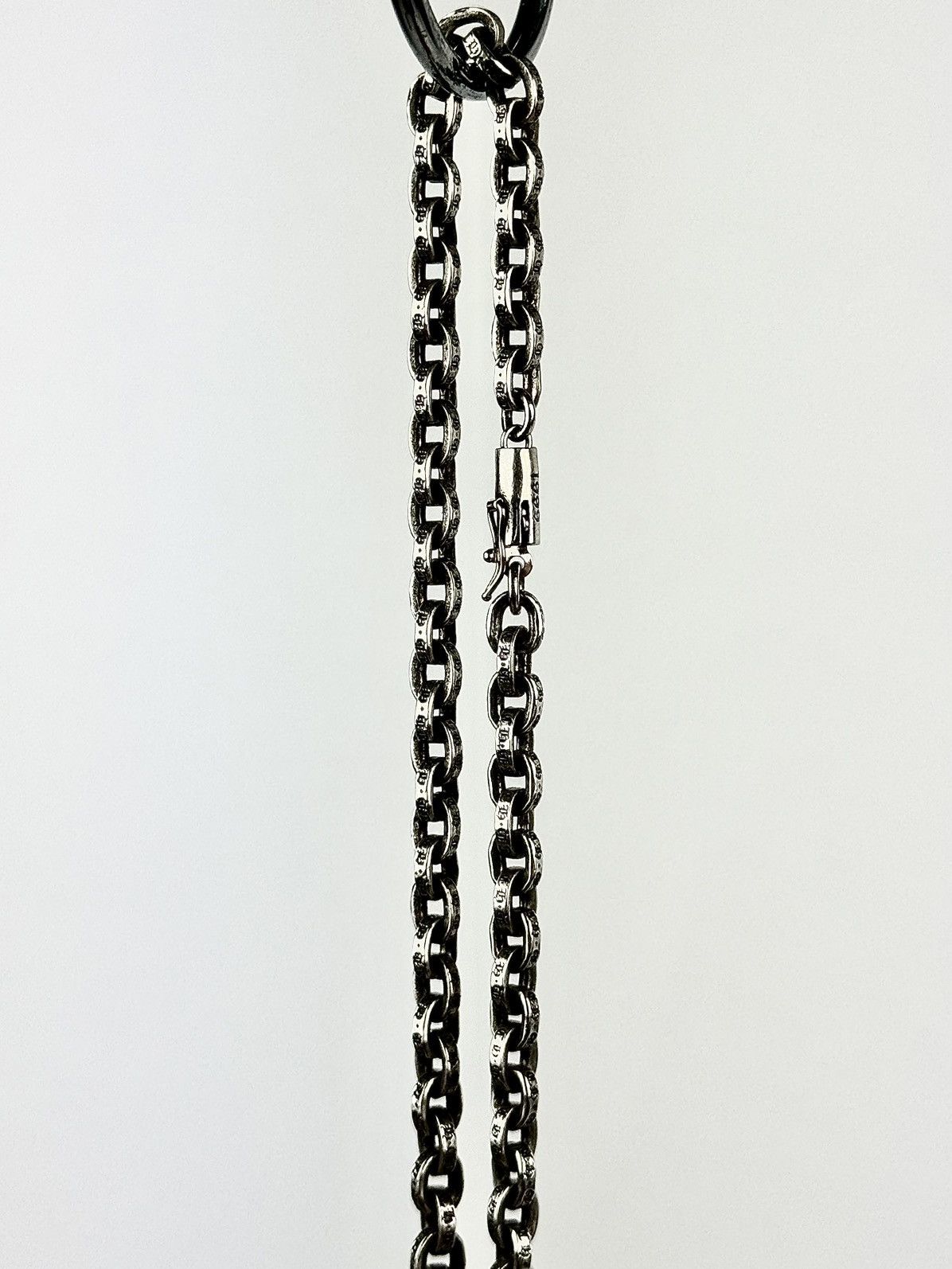 Chrome Hearts Chrome Hearts - Paper Chain - Silver Necklace 18" Size ONE SIZE - 2 Thumbnail