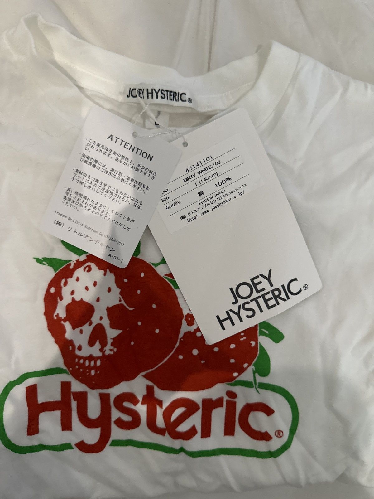 Hysteric Glamour Hysteric Glamour baby T shirt Size XS / US 0-2 / IT 36-38 - 5 Thumbnail