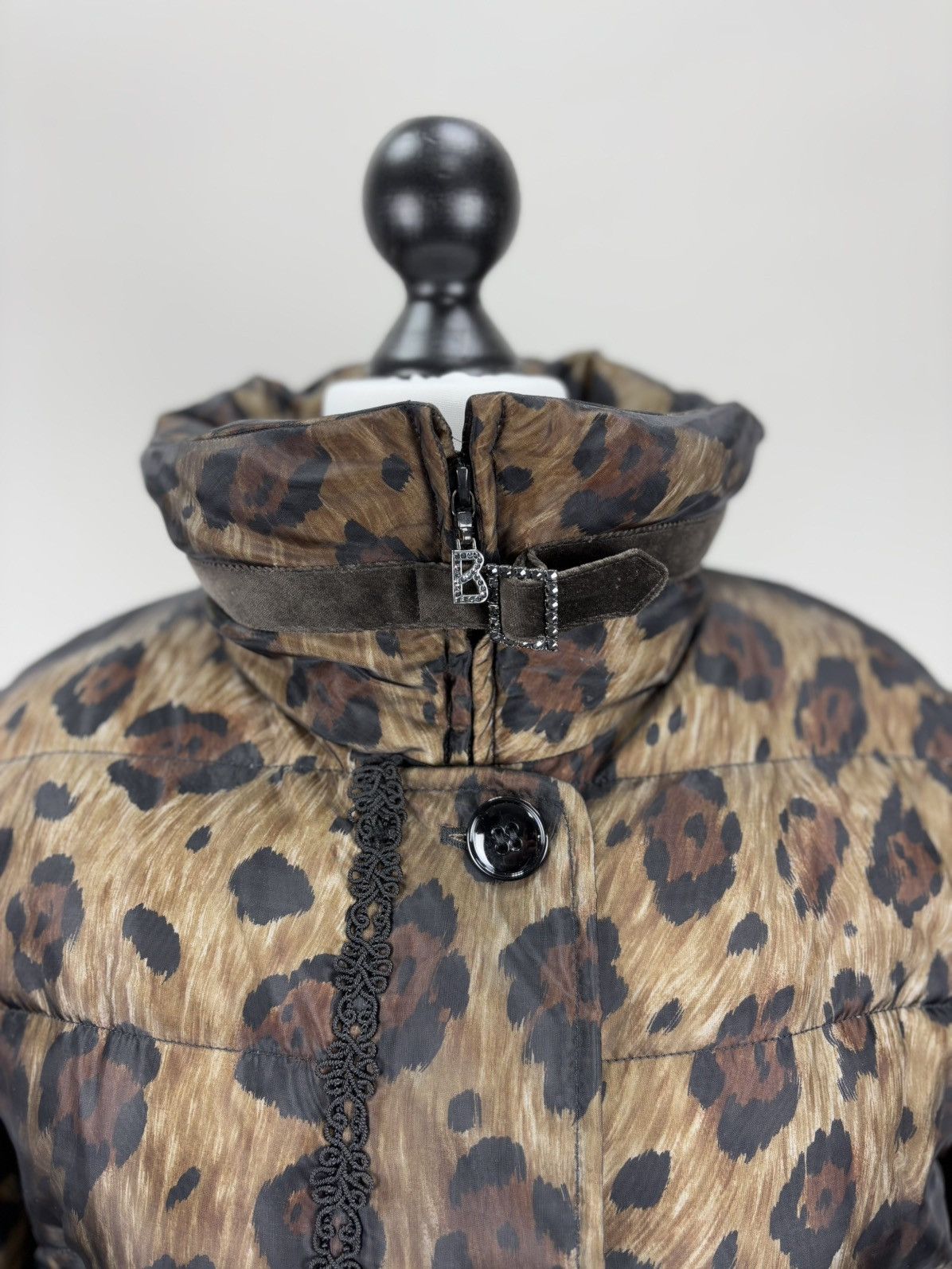 Bogner × Designer Womens parka puffer coat Sonia Bogner Size L Color Brown Size L / US 10 / IT 46 - 5 Thumbnail