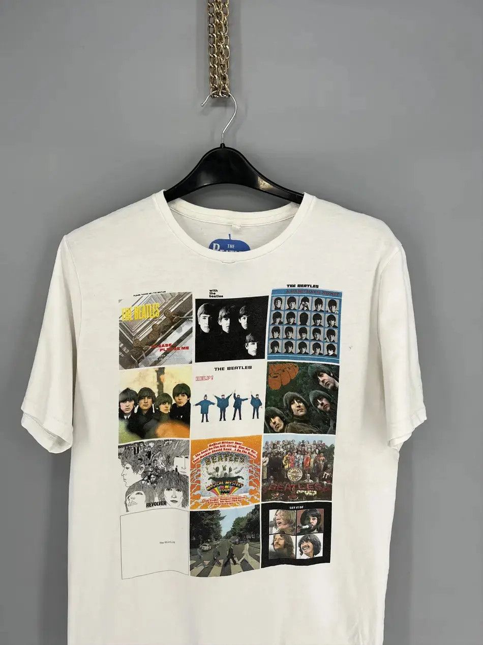 Band Tees Vintage Y2K The Beatles All Over Print "All albums" Size US XL / EU 56 / 4 - 4 Thumbnail