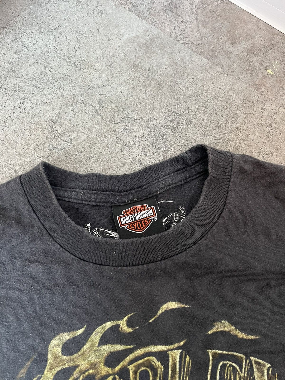 Harley Davidson × Vintage Harley Davidson t-shirt vintage England Size US M / EU 48-50 / 2 - 5 Thumbnail