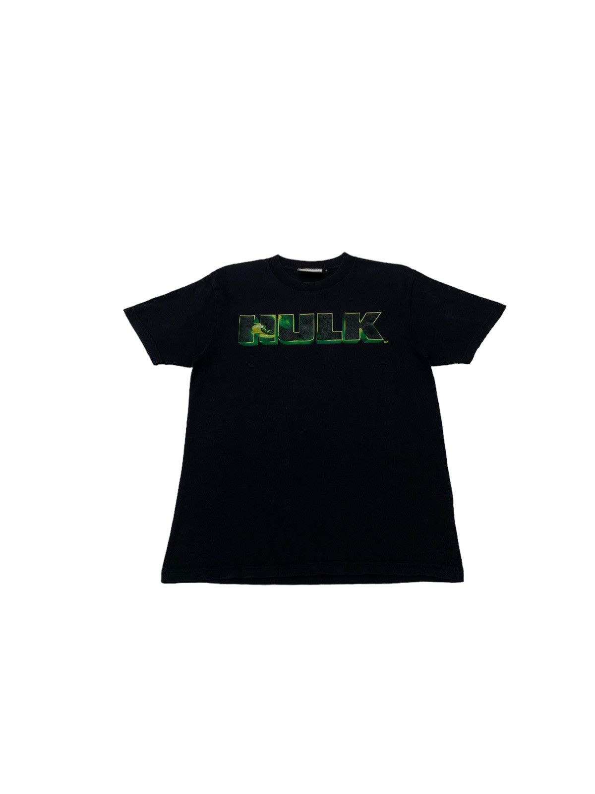 image of Marvel Comics x Movie Vintage Movie Marvel Comic Hulk T-Shirt 2000S in Black, Men's (Size Small)