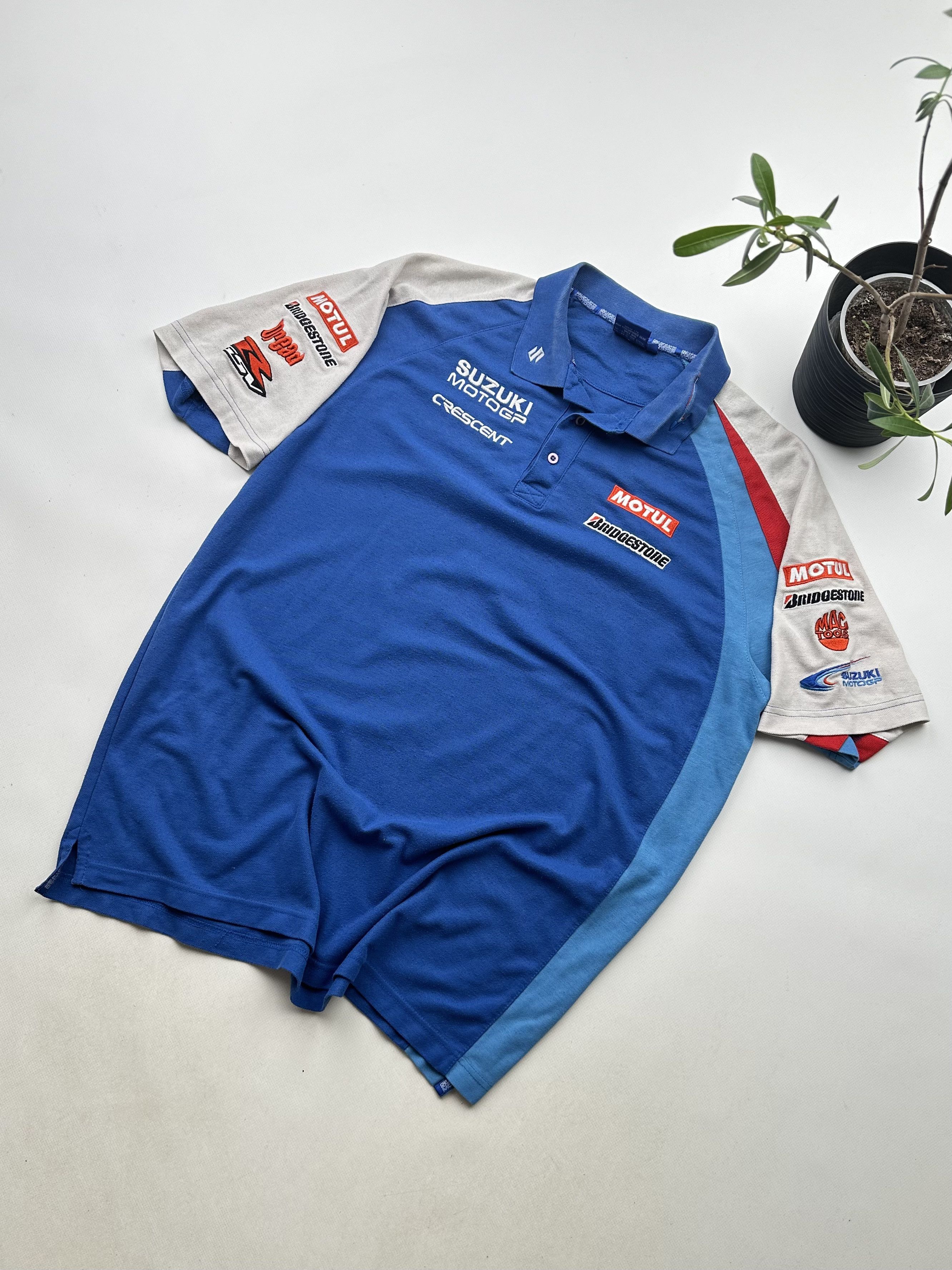 Vintage Suzuki Vintage Racing Polo Tee (383) Size US XXL / EU 58 / 5 - 1 Thumbnail
