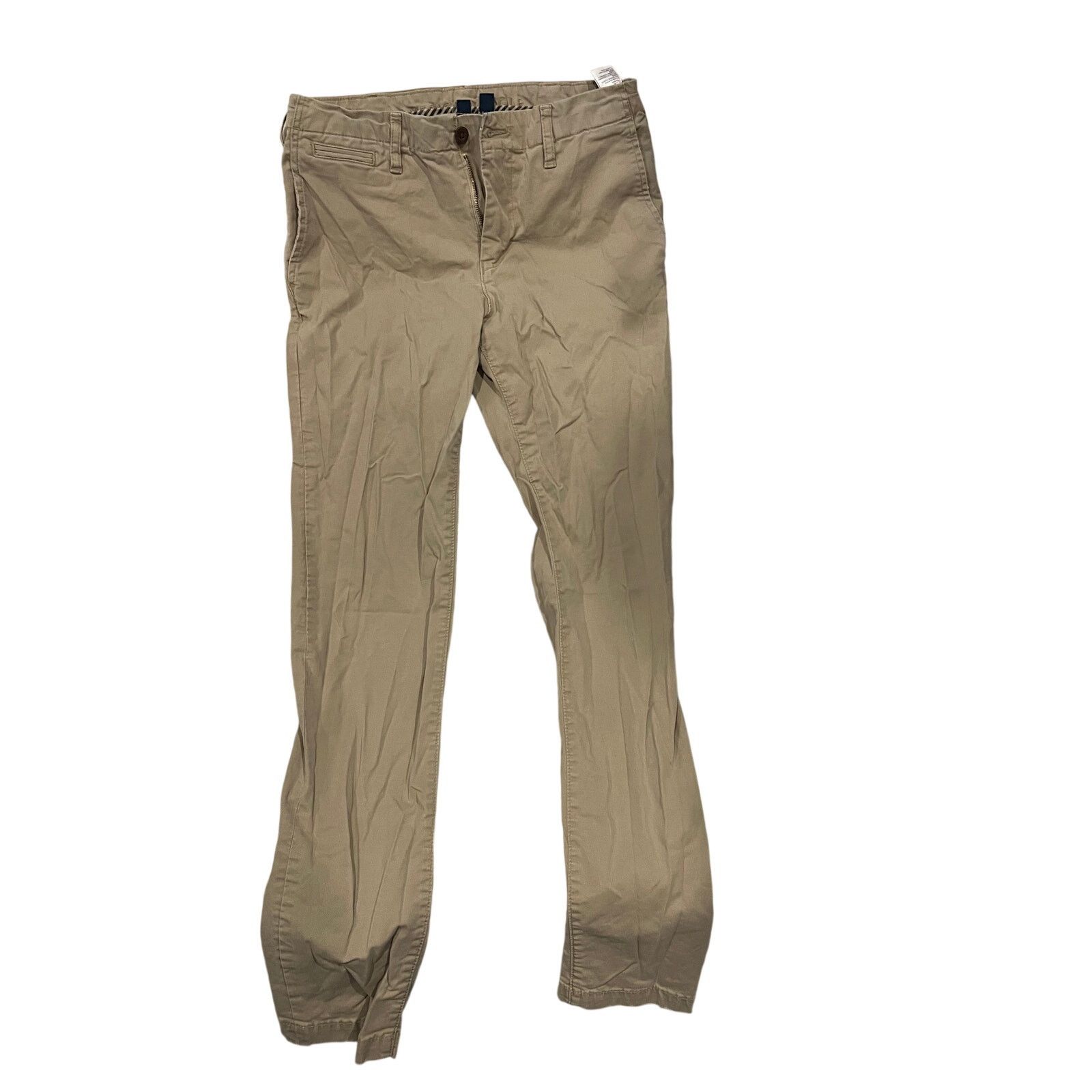 American Eagle Outfitters American Eagle Slim Fit Beige Jeans Men's 30x34 Size US 30 / EU 46 - 1 Thumbnail