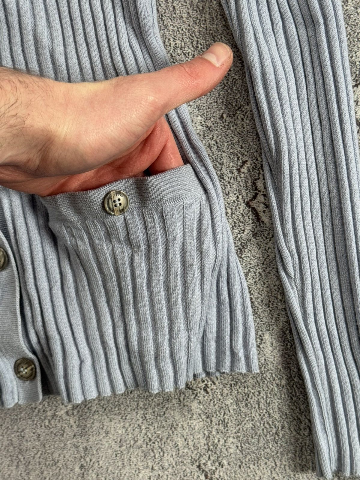 Designer × Wolford Wolford S button up Cardigan sweater knitwear long sleeve Size S / US 4 / IT 40 - 7 Thumbnail