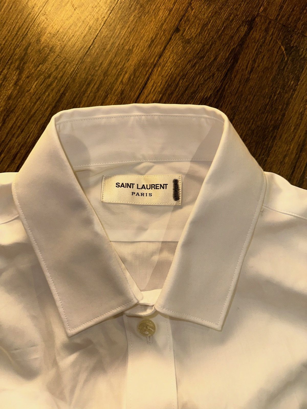 Saint Laurent Paris 100% Authentic Saint Laurent Paris white button up Size US S / EU 44-46 / 1 - 5 Thumbnail
