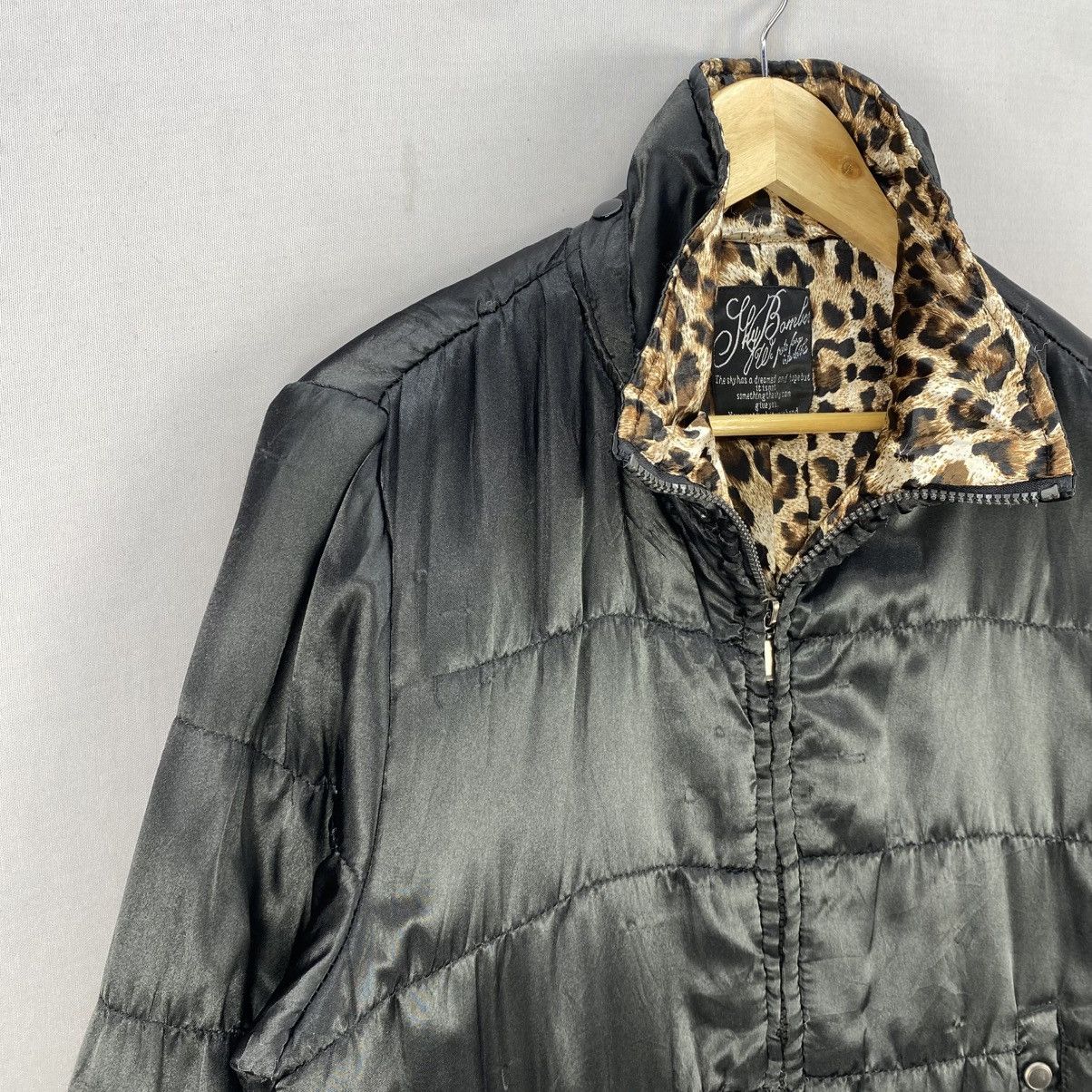 Other Vintage Japanese Brand Puffer Bomber Jacket Size S / US 4 / IT 40 - 2 Thumbnail