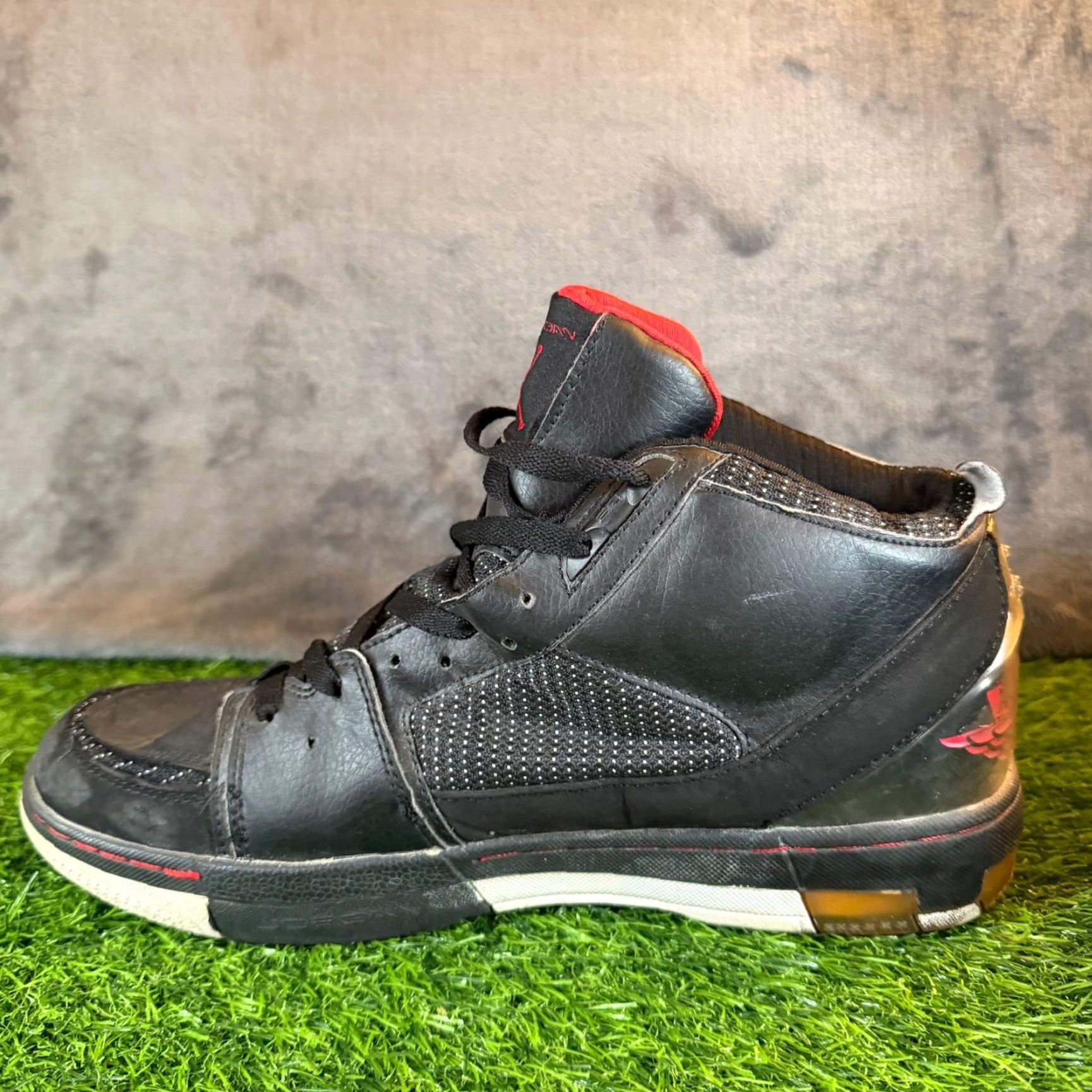 Jordan Brand Jordan Flight 23 Mens Size 11 Black High Top Basketball Sneakers 331819-061-015 Size US M / EU 48-50 / 2 - 5 Thumbnail
