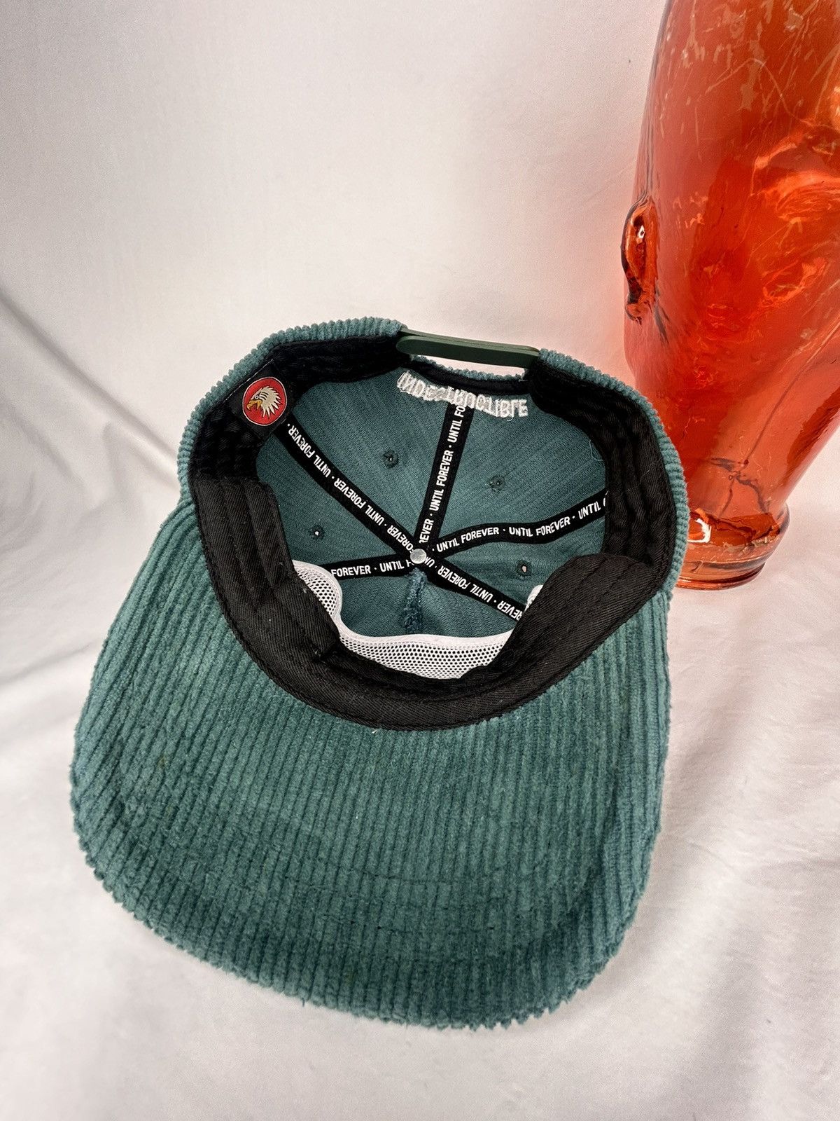 Other Indestructible MFG Corduroy Eagle Snapback Hat Green Size ONE SIZE - 5 Thumbnail