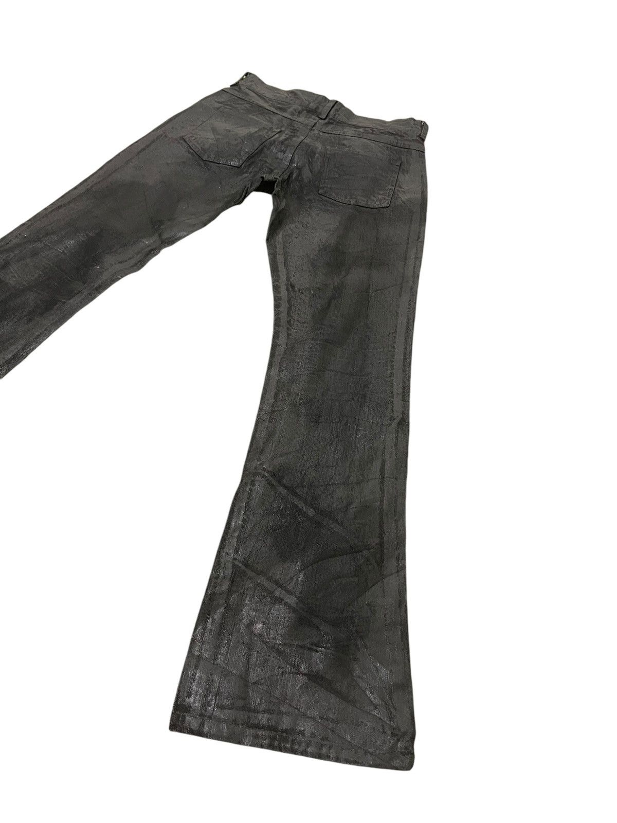 Japanese Brand Flare Jeans Abettor Full Coating Distress Boot Cut 8🟦9 Size US 30 / EU 46 - 14 Thumbnail