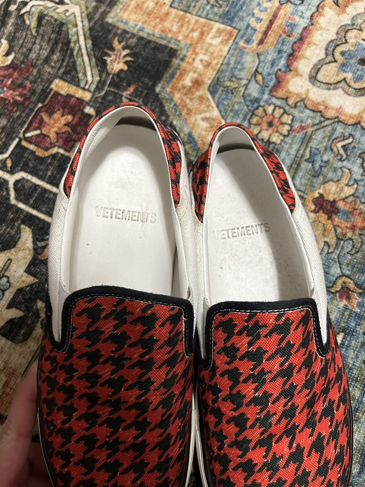 Vetements Vetements Houndstooth Slip-on Size US 7.5 / EU 40-41 - 6 Thumbnail