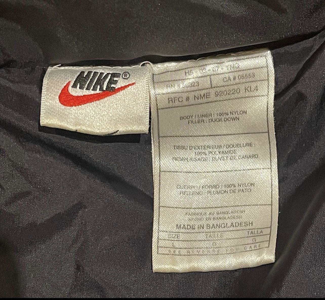 Nike × Vintage Vintage Nike Puffer Jacket Size US L / EU 52-54 / 3 - 5 Thumbnail