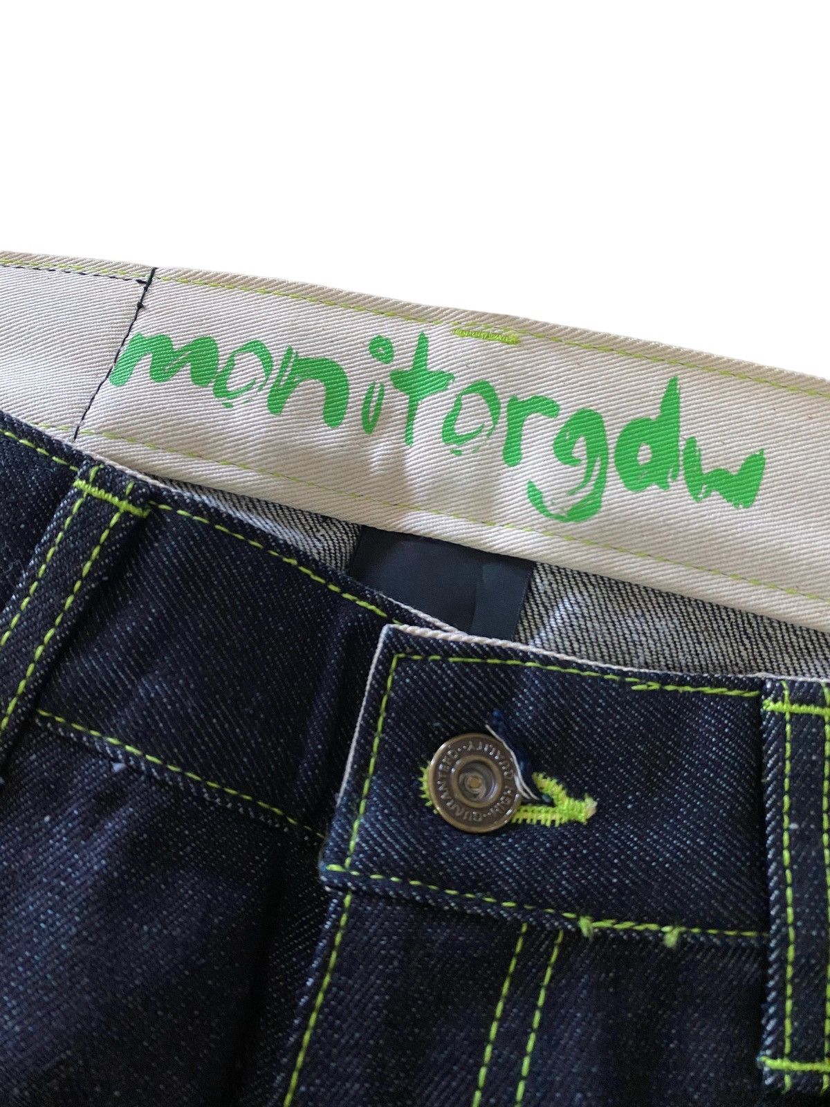 Momotaro Jeans Monitor GDW Streetwear Like Momotaro Size US 35 - 12 Thumbnail