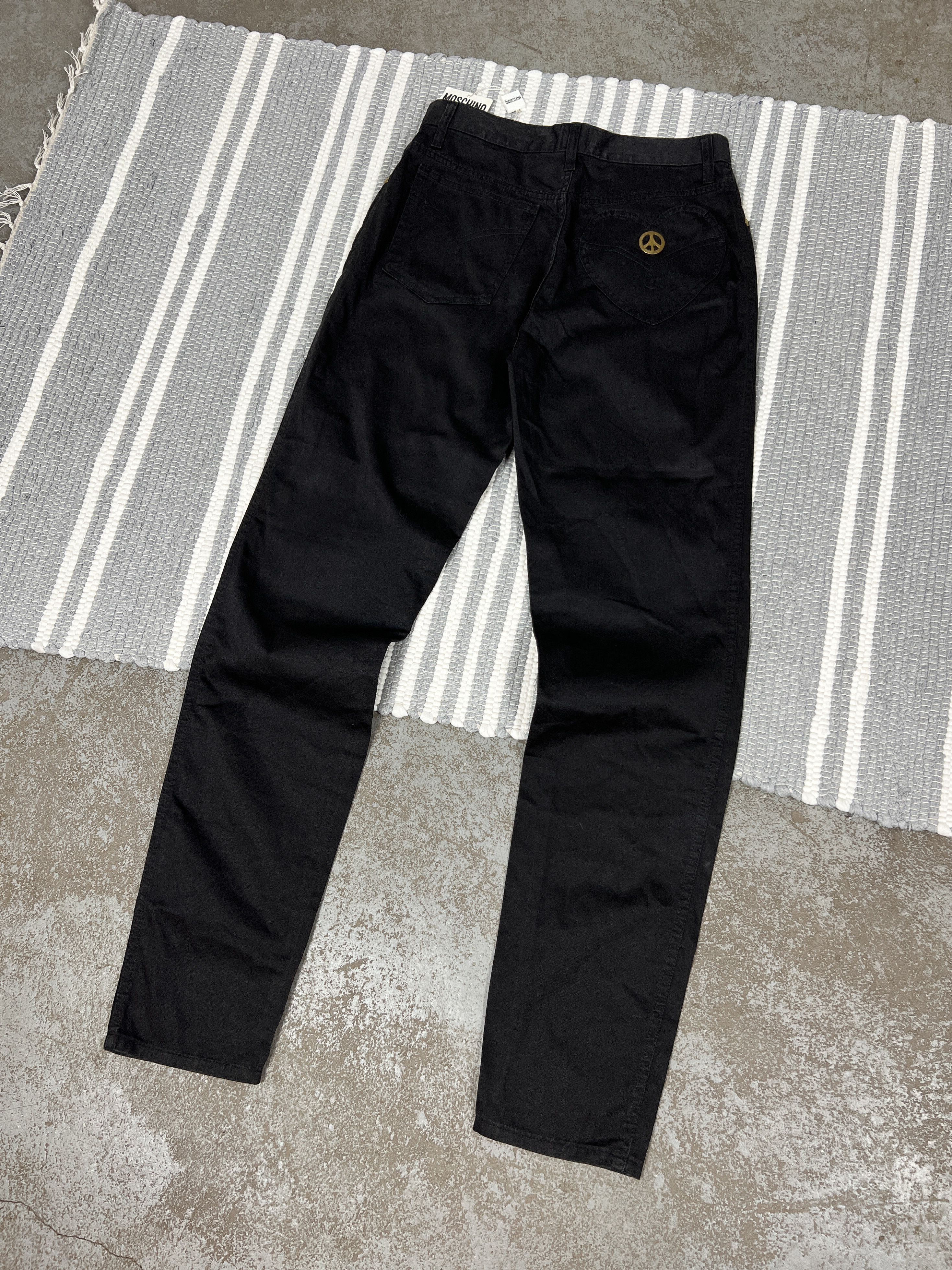 Moschino Vintage Y2K Moschino Denim Pants Jeans Size 28" / US 6 / IT 42 - 2 Thumbnail