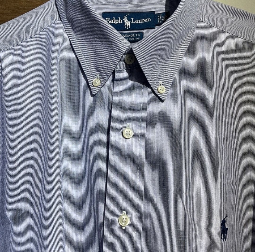 Polo Ralph Lauren Men's shirt by Ralph Lauren,16 1/2 neck, use100% cotton Size US M / EU 48-50 / 2 - 4 Thumbnail