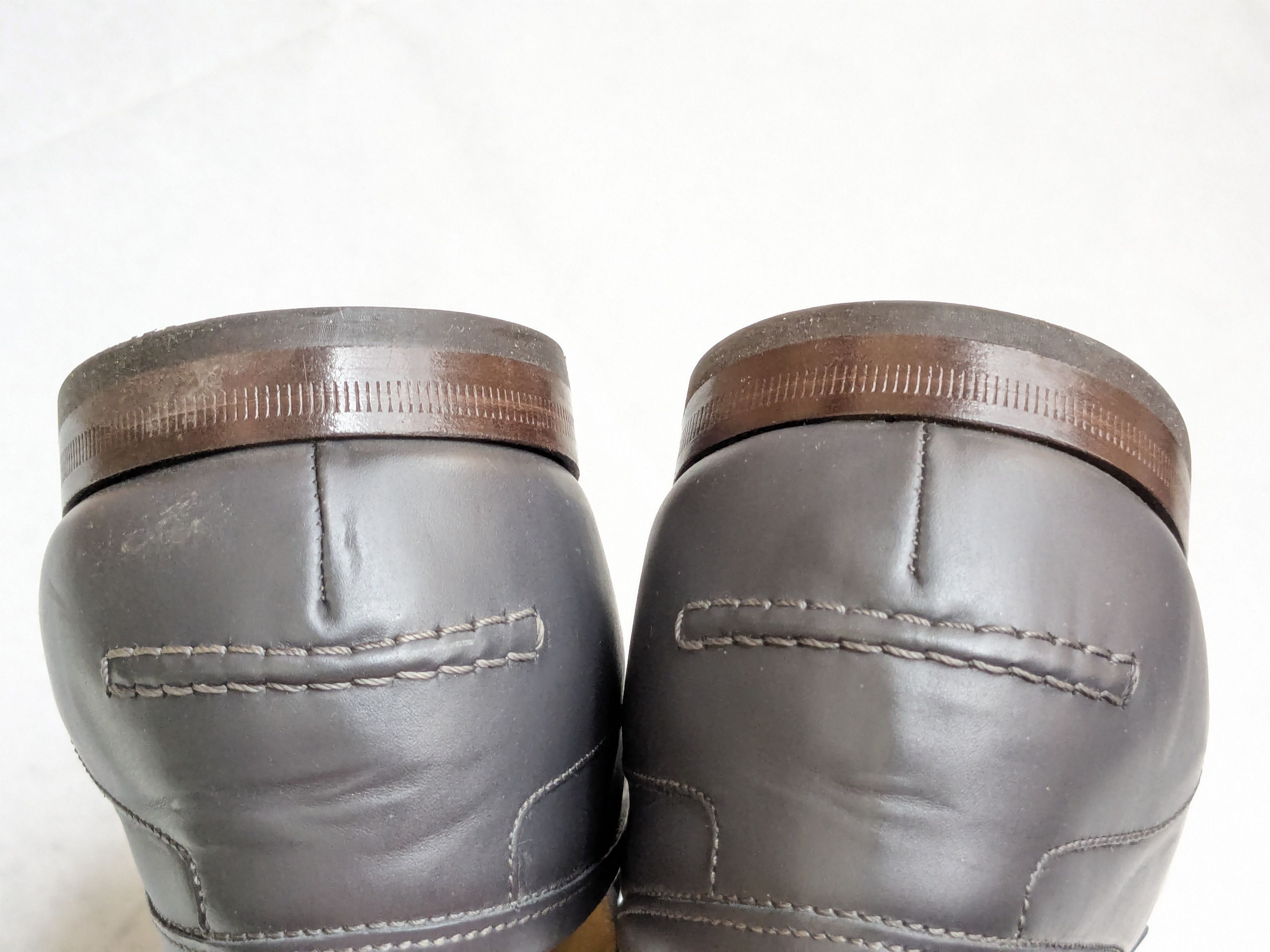 Gucci Gucci Horsebit Loafers Gray 10 Leather Size US 10 / EU 43 - 12 Thumbnail